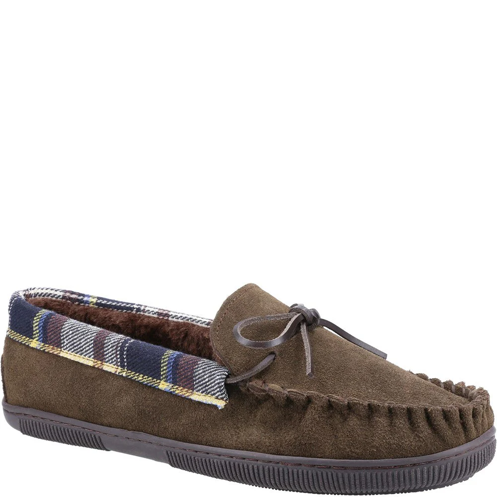 Cotswold Men Sodbury Moccasin Slipper - Image 5