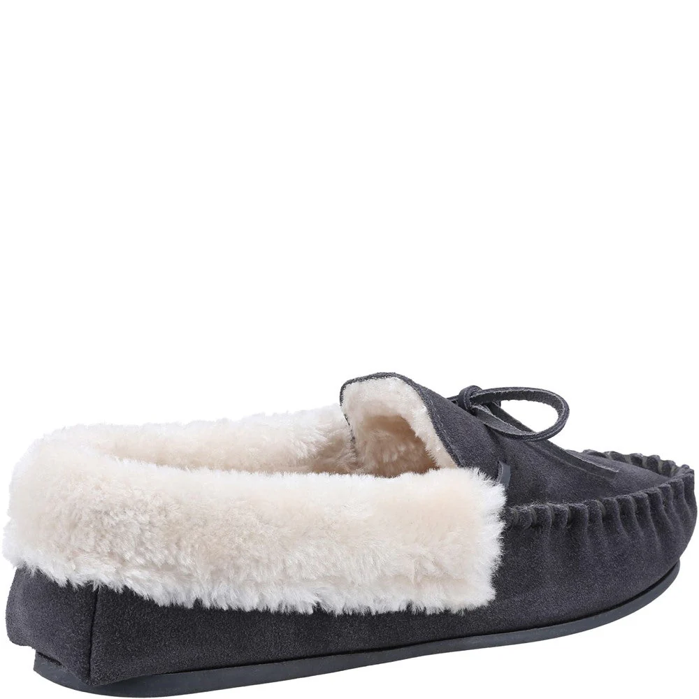 Cotswold Women Sopworth Moccasin Slipper - Image 2