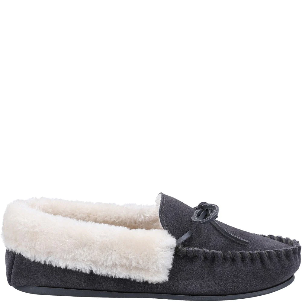 Cotswold Women Sopworth Moccasin Slipper - Image 4