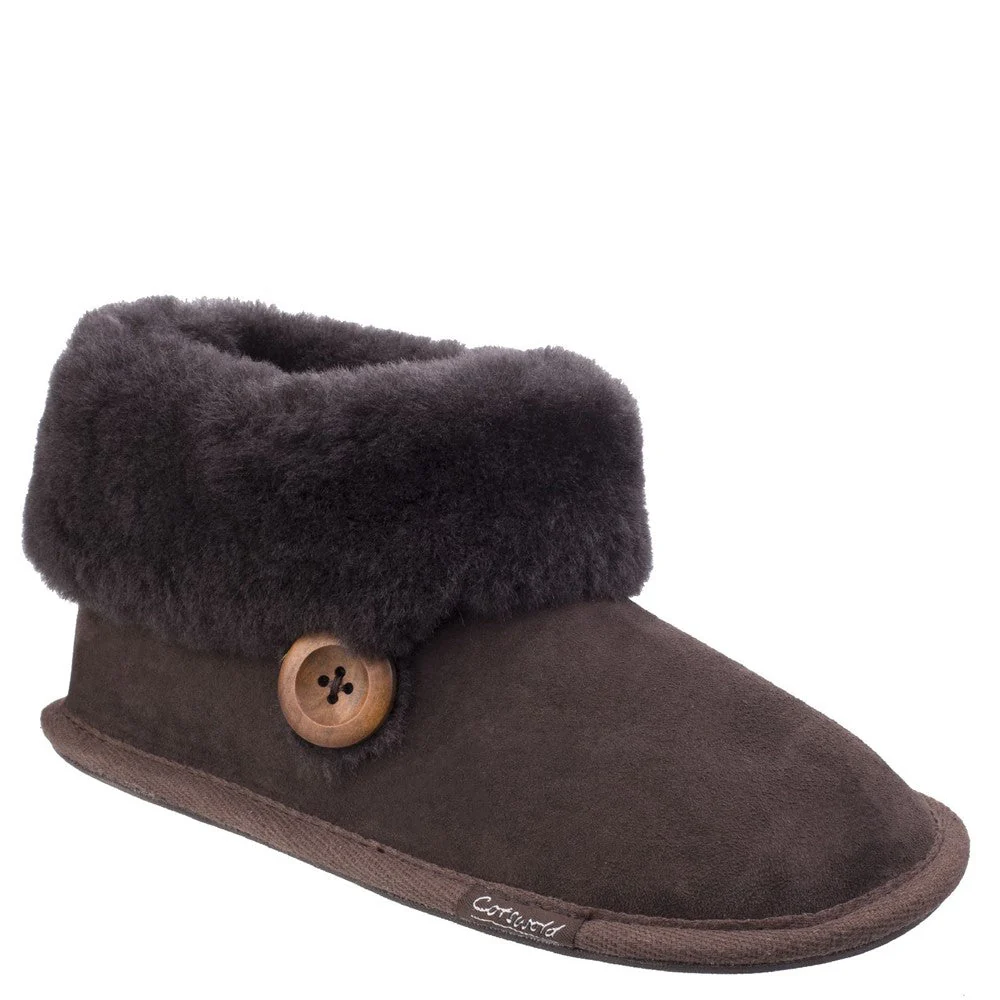 Cotswold Women Wotton Sheepskin Bootie - Image 8