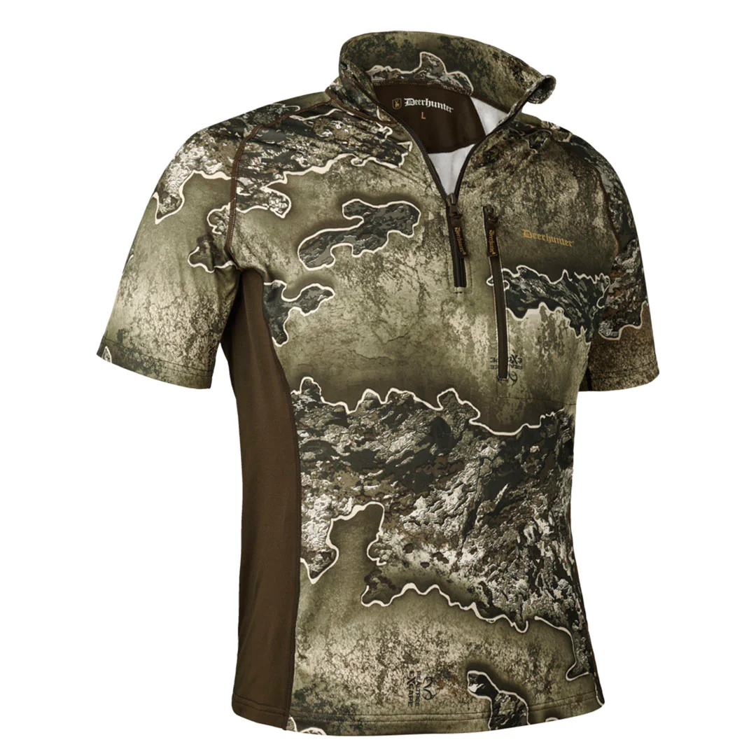 Deerhunter Excape Men's Insulated Zip Neck T-shirt - Image 3
