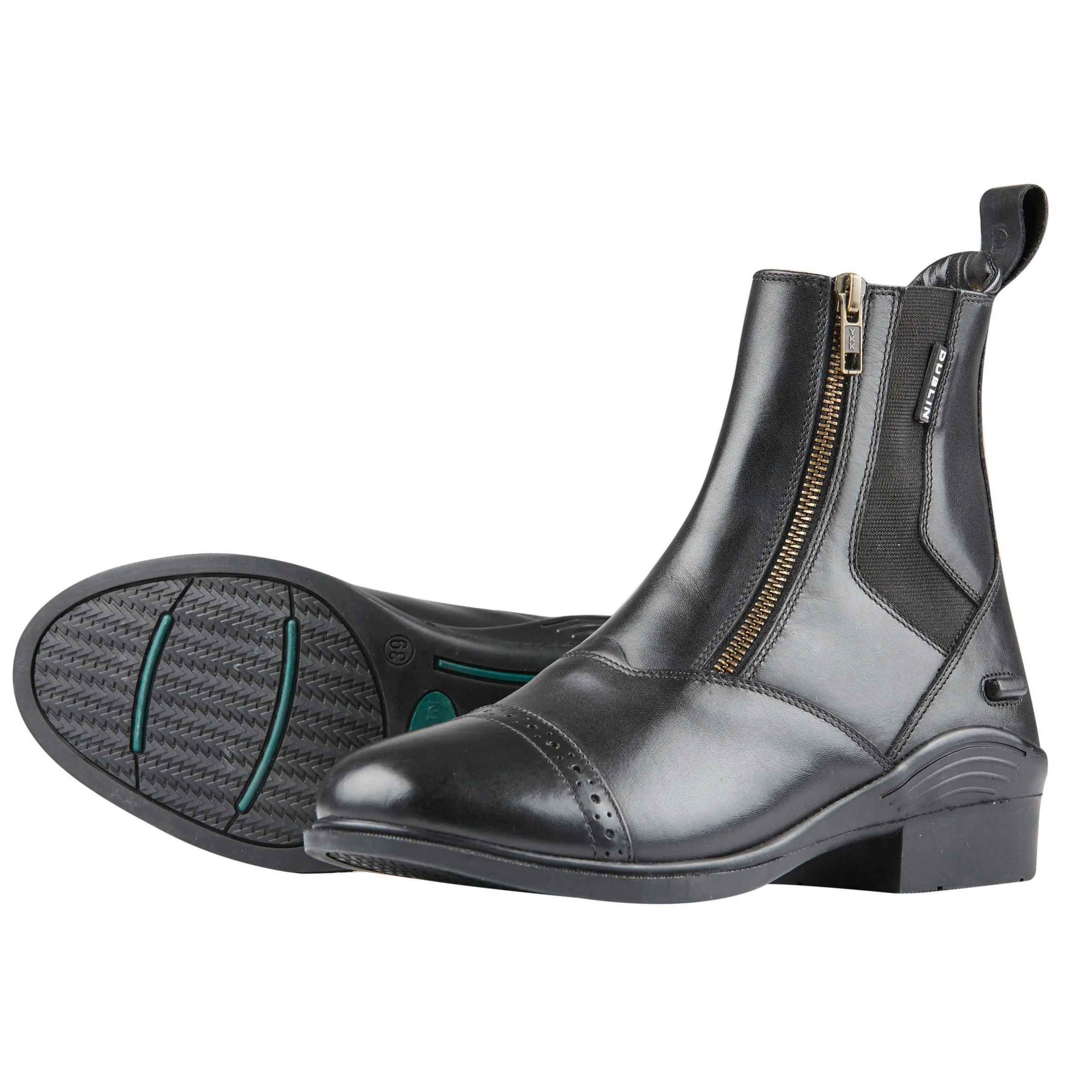 Dublin Evolution Double Zip Front Paddock Boots