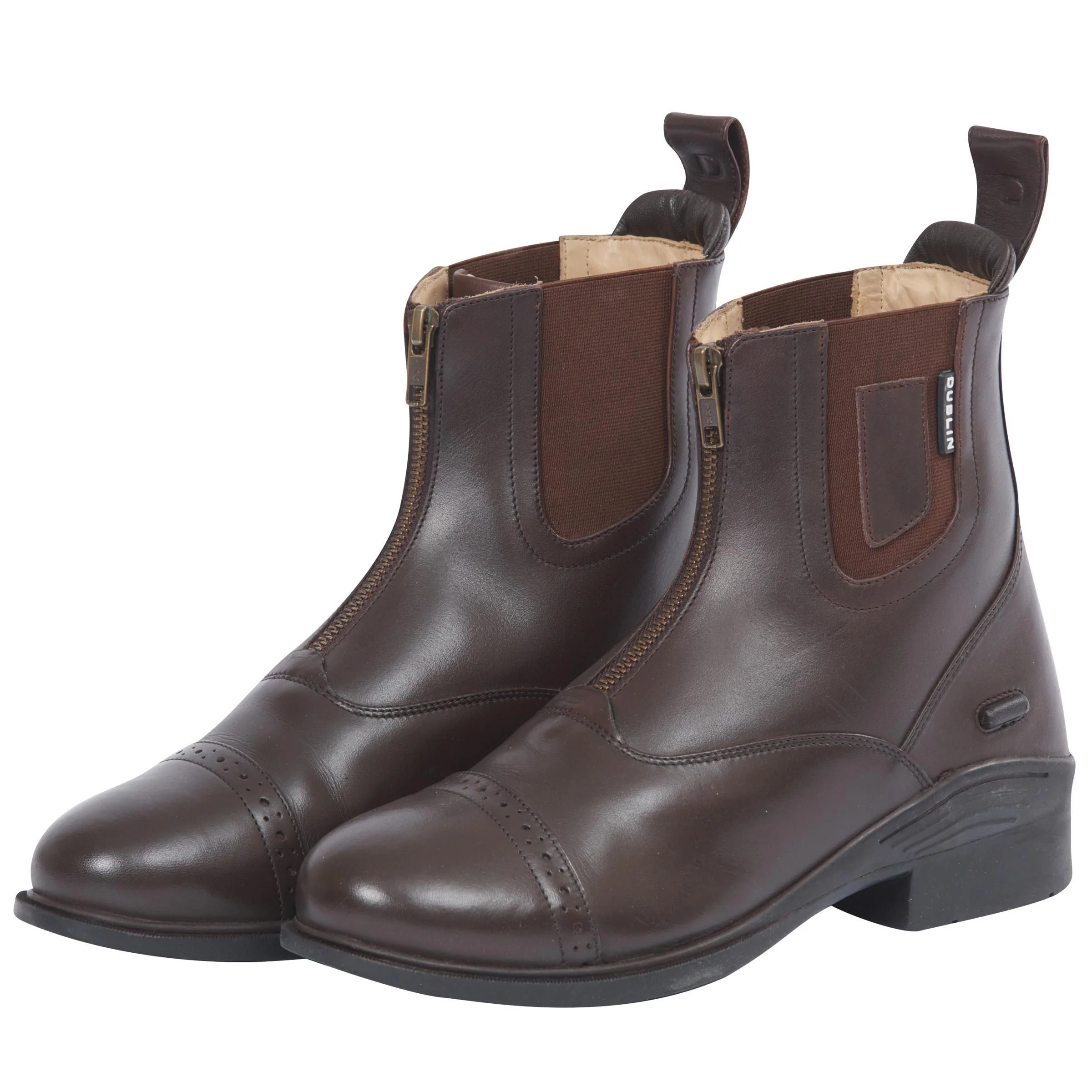 Dublin Evolution Zip Front Paddock Boots - Image 12