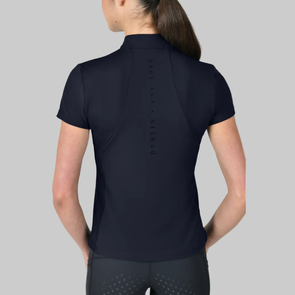 Dublin Ladies 1/4 Zip Breathable Short Sleeve Top - Image 11