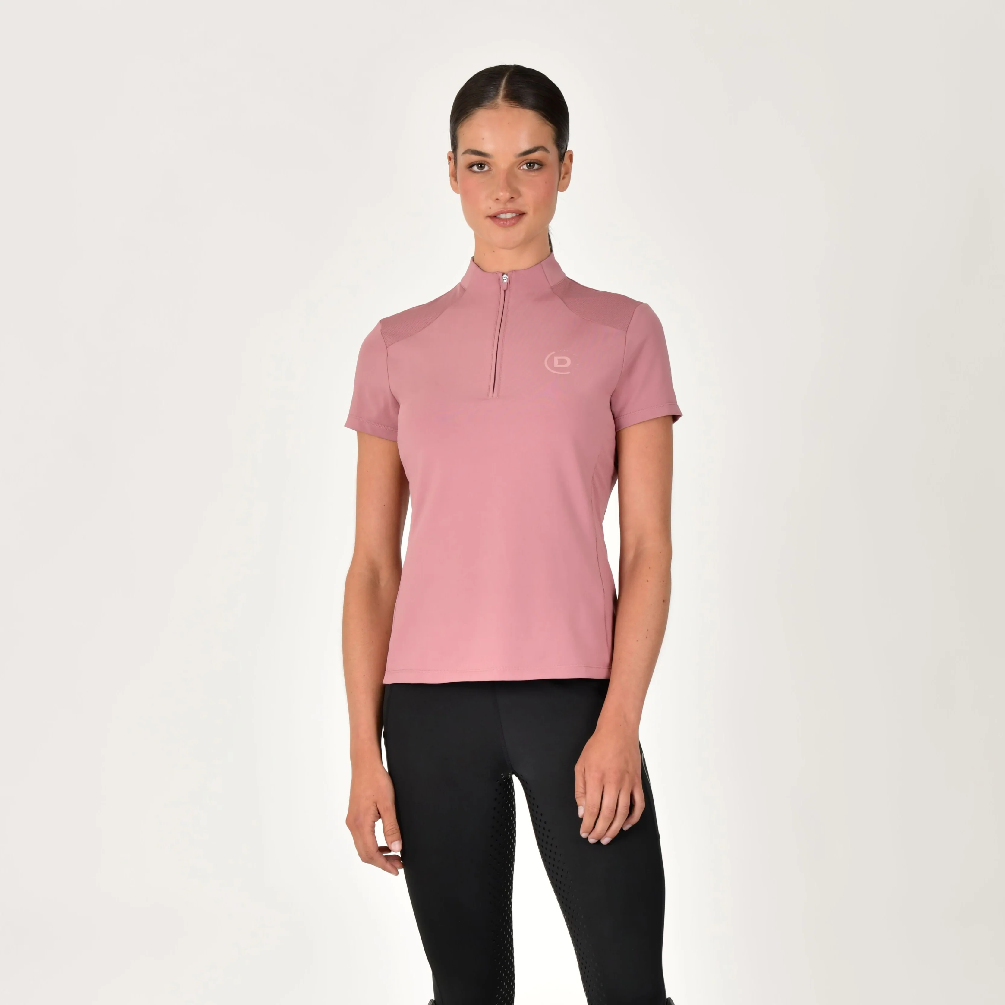 Dublin Ladies 1/4 Zip Breathable Short Sleeve Top - Image 35