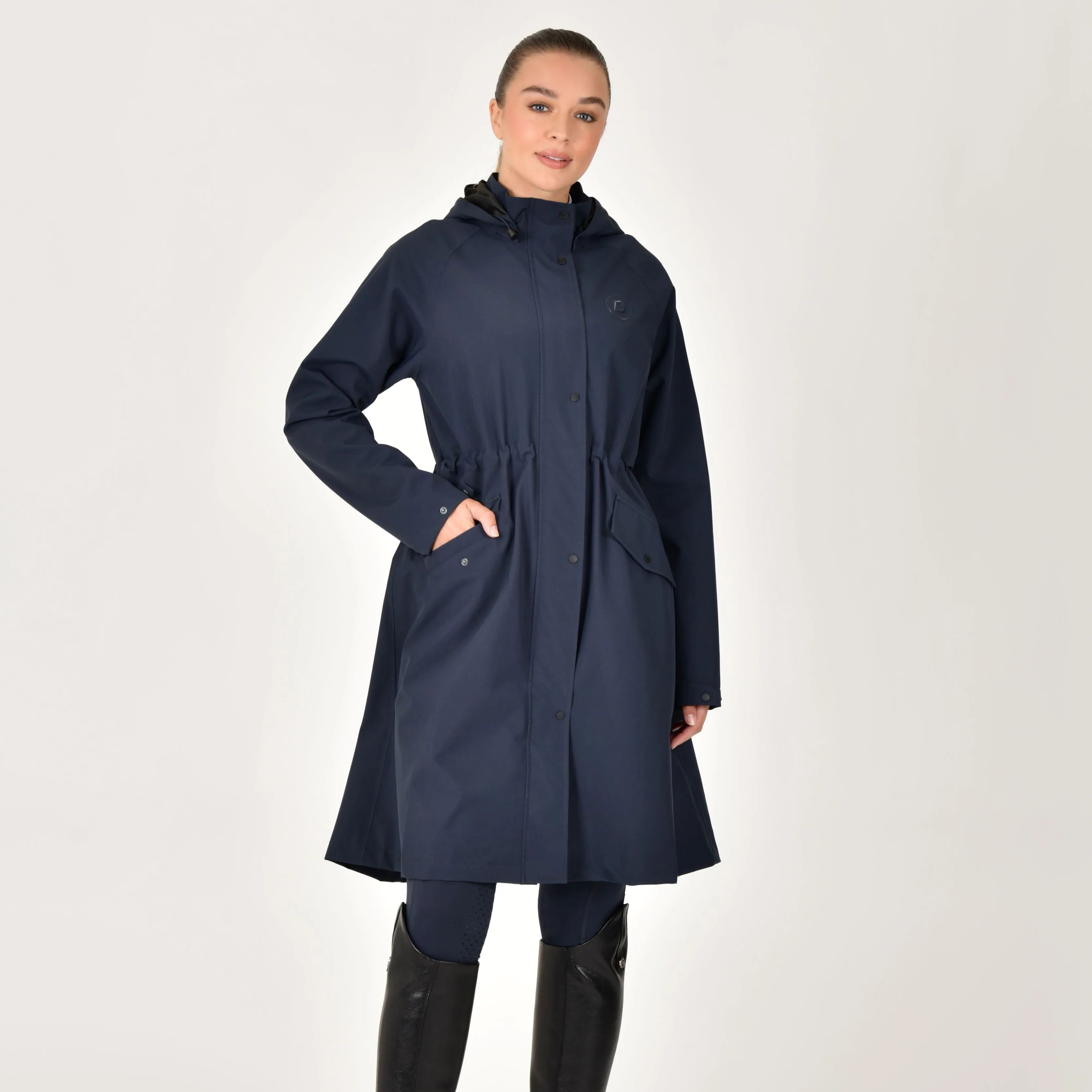 Dublin Ladies Wet Weather Long Jacket - Image 11