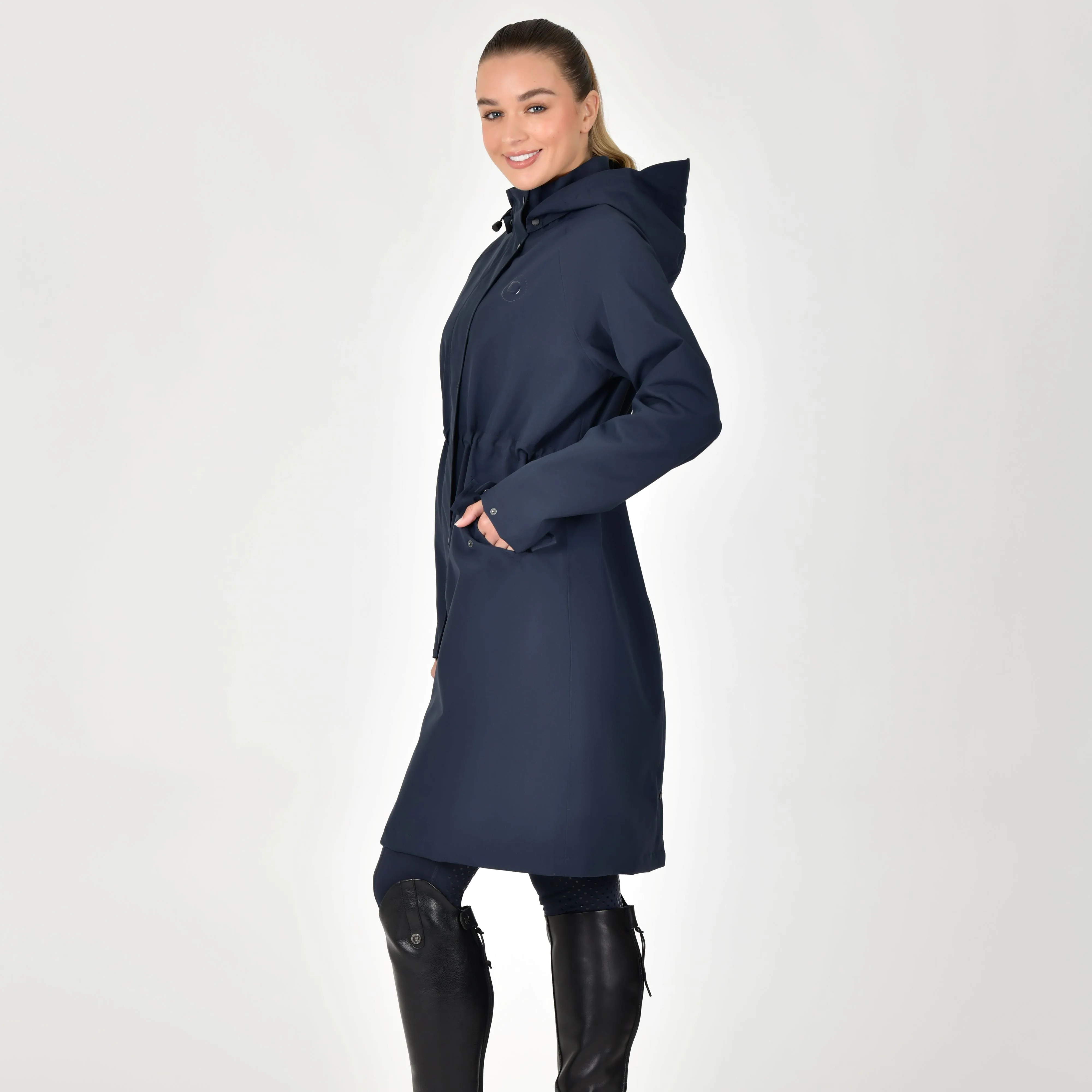 Dublin Ladies Wet Weather Long Jacket - Image 12