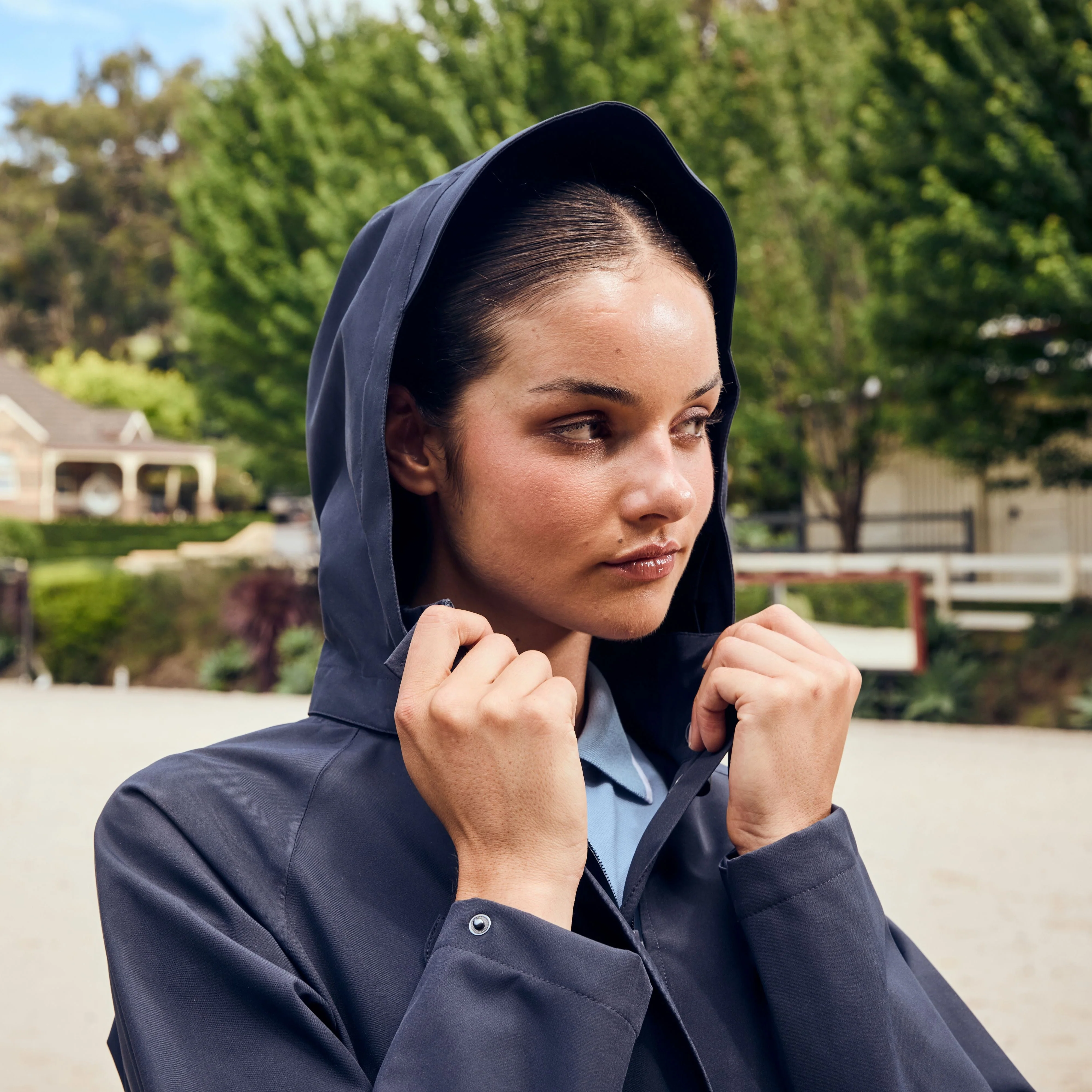 Dublin Ladies Wet Weather Long Jacket - Image 17