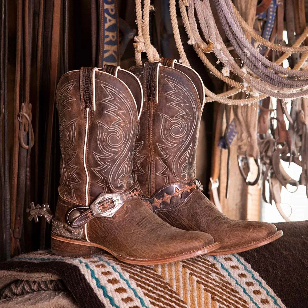 Durango Men Arena Pro Worn Saddle Western Boot Mens Boots - Image 7