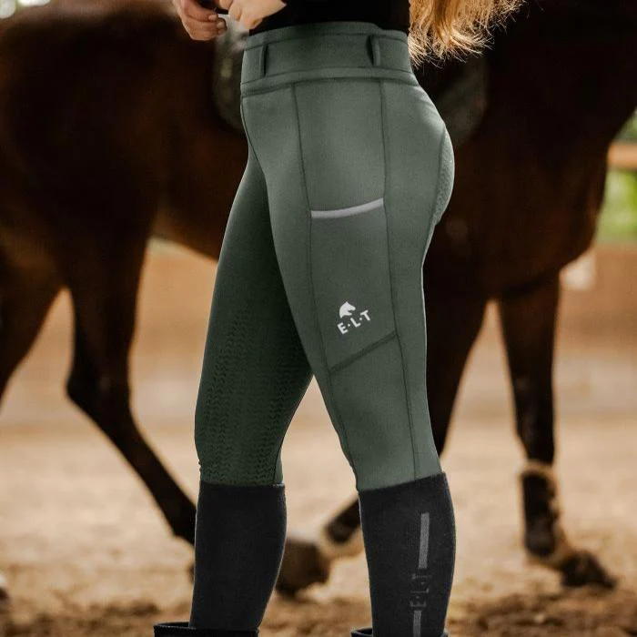 E.L.T Ella Children's Riding Thermal Leggings - Image 10