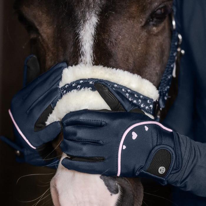 E.L.T Child Metropolitan Heart Riding Gloves - Image 3