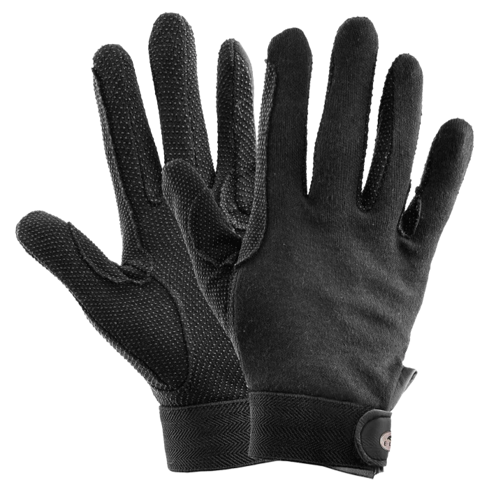 E.L.T Picot Adult Knit-Cotton Gloves