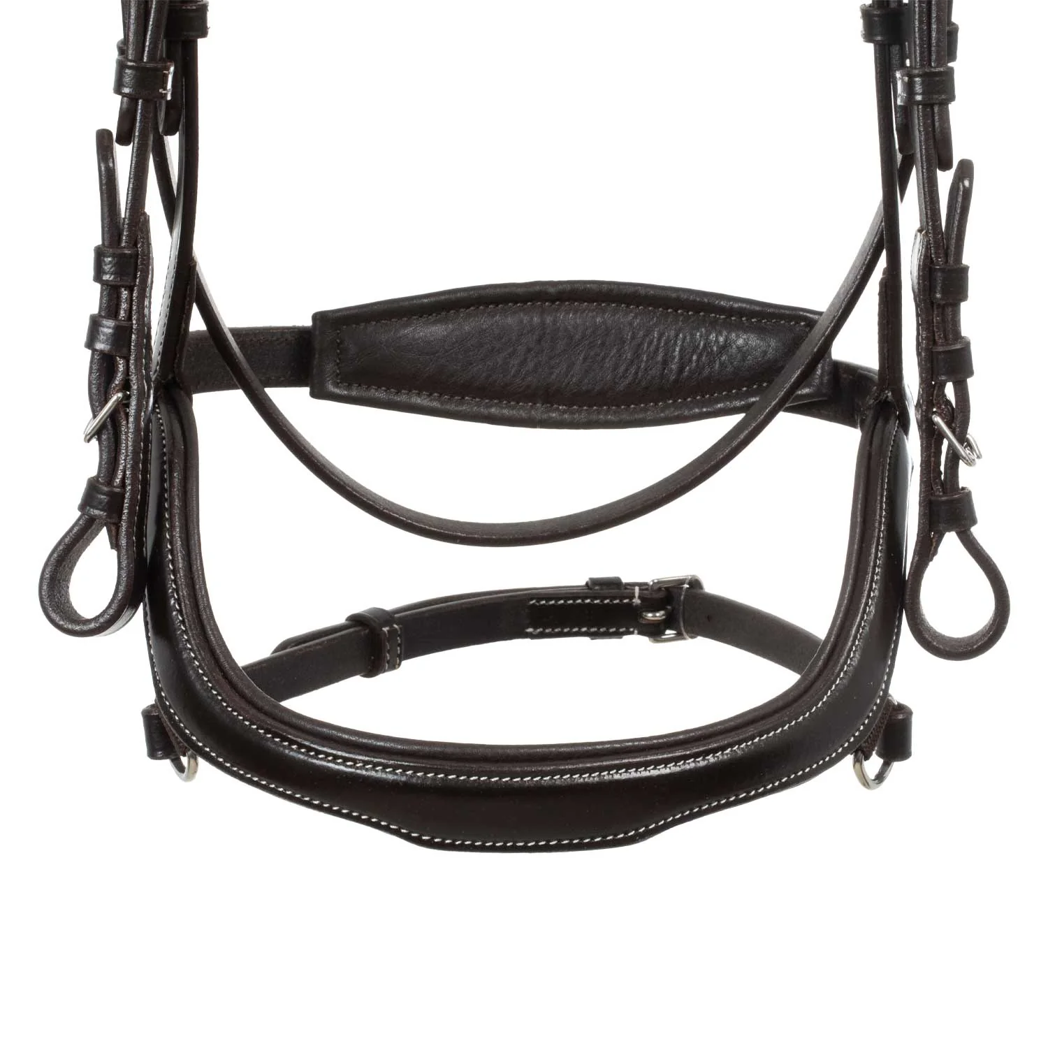 Equestro Anatomical Bridle Contrast Stitching - Image 14