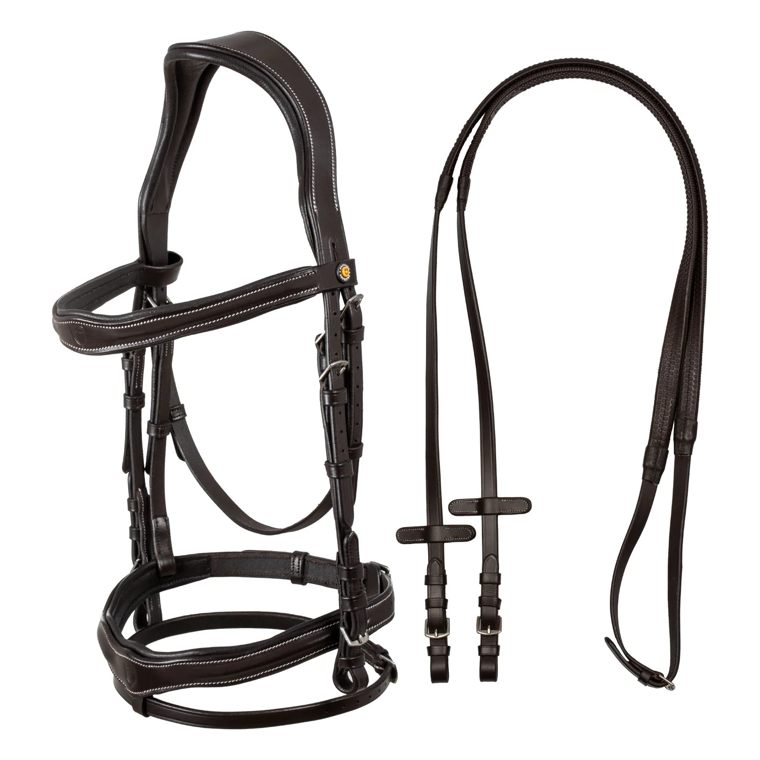 Equestro Anatomical Bridle With Logo - Image 10