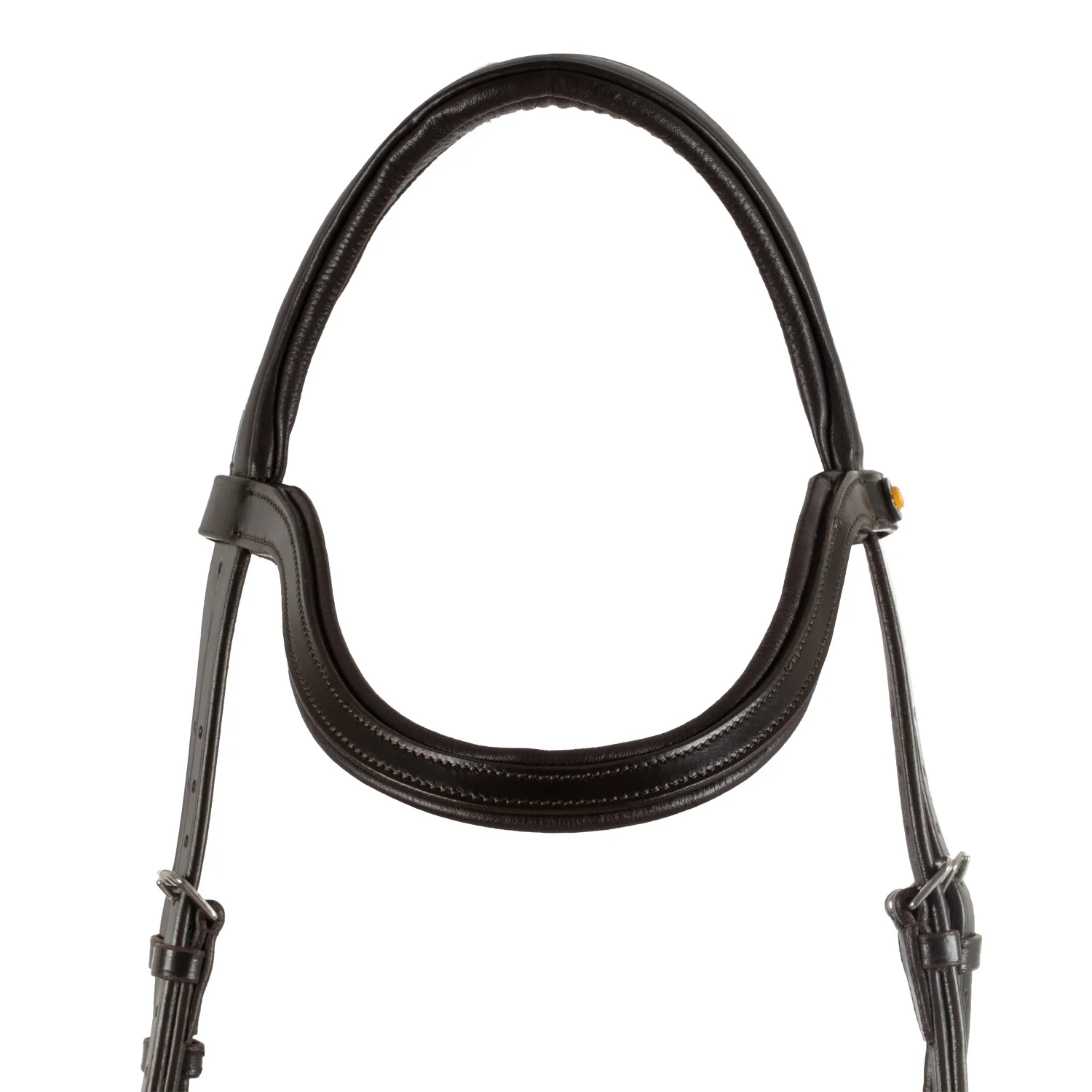 Equestro Collegiate Comfitec Anatomic Leather Bridle - Image 11