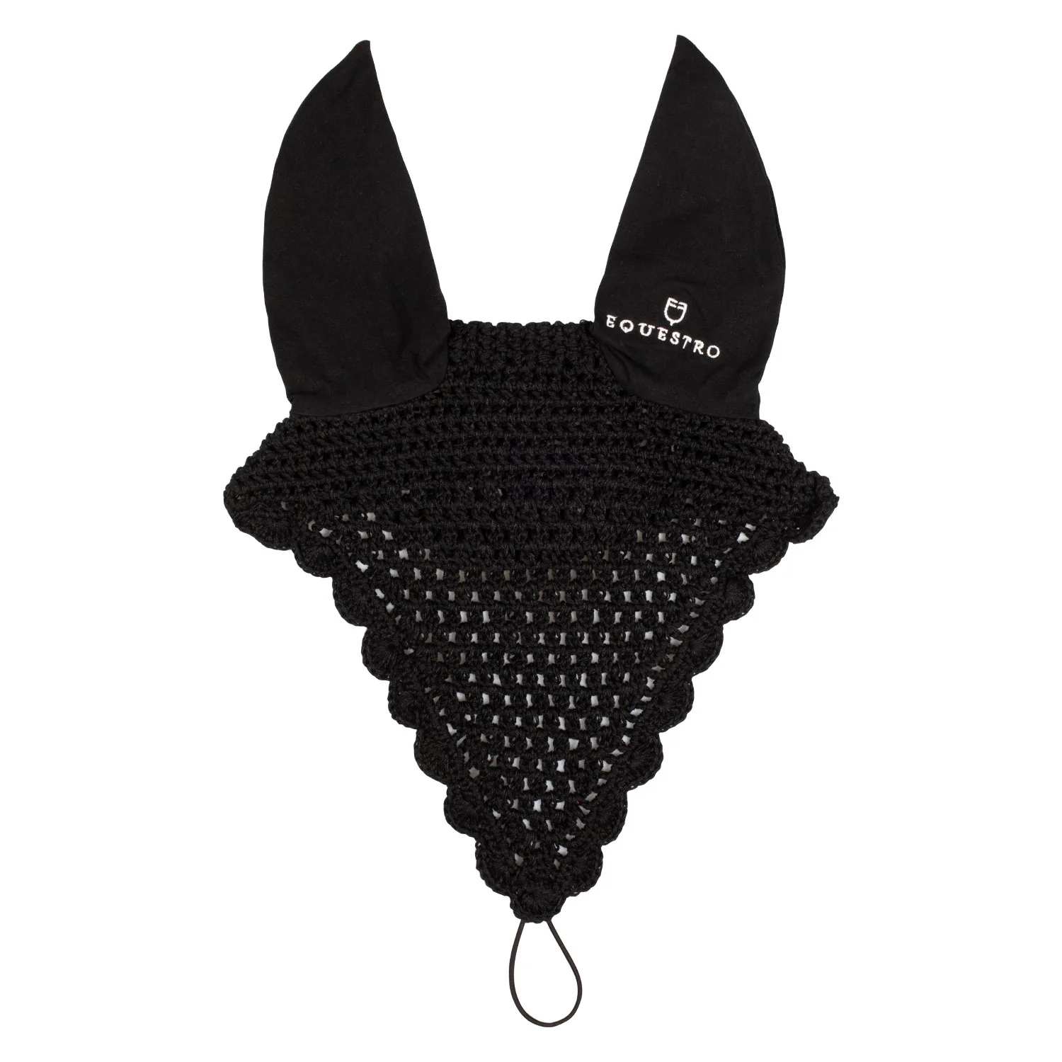 Equestro Cotton Fly Veil With Noseband Attachment - Image 5