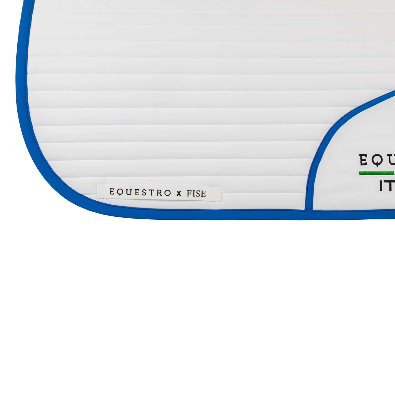 Equestro Dressage Saddle Pad With Embroidered Logo Equestro X Fise - Image 4
