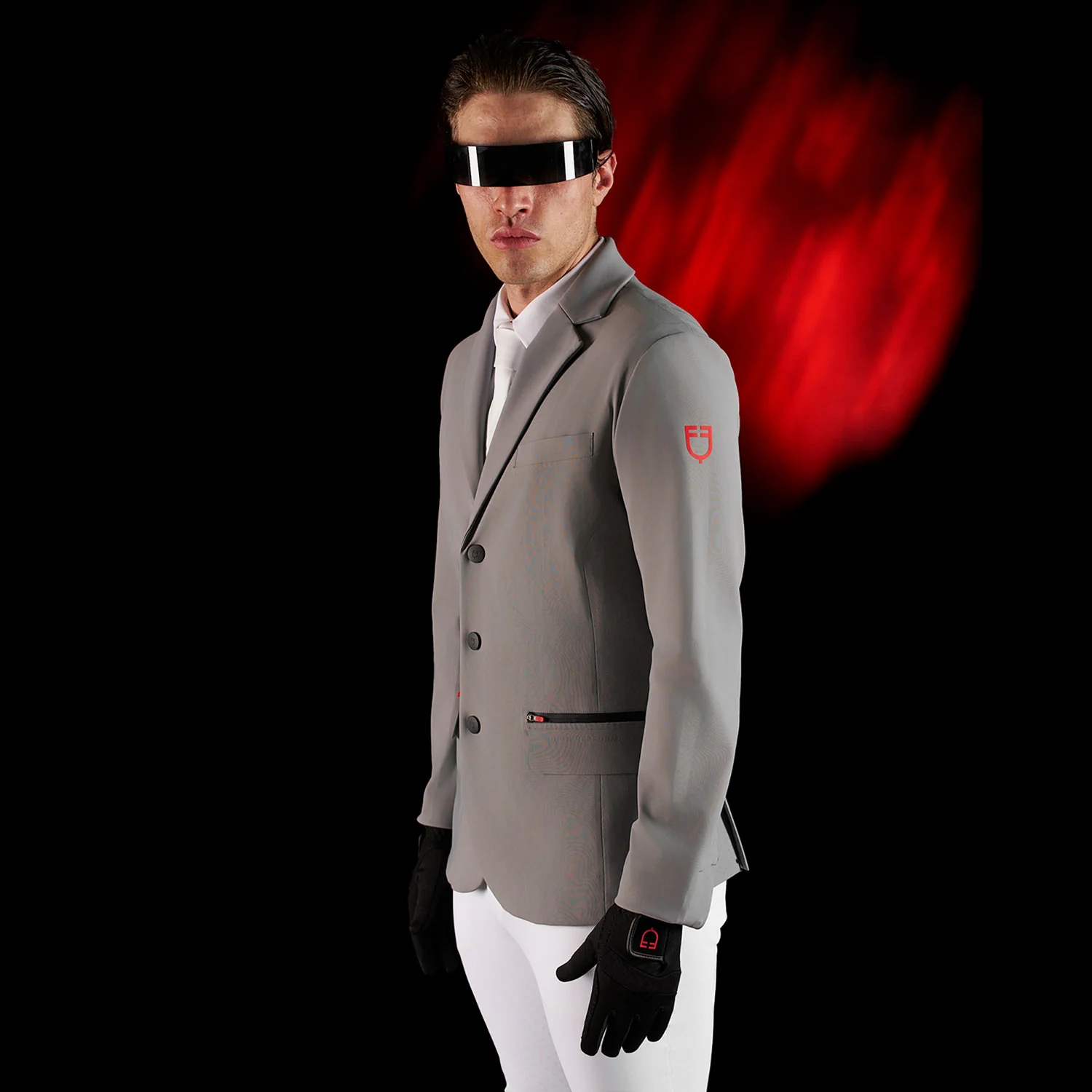 Equestro Equestro Ridertechnology Men's Competition Jacket Heat-Sealed Seams - Image 2