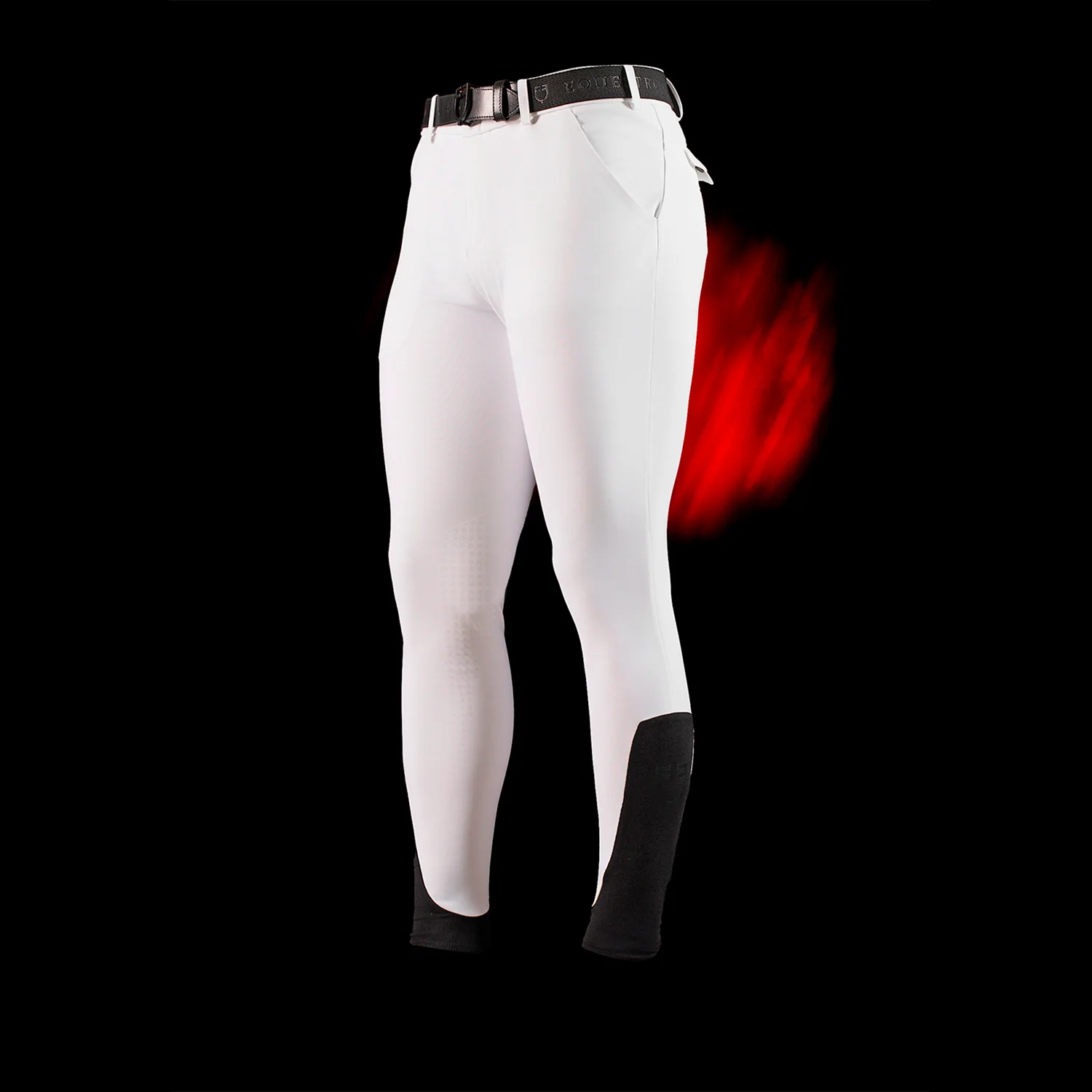 Equestro Equestro Ridertechnology Men's Slim Fit Breeches Heat-Sealed Seams - Image 20