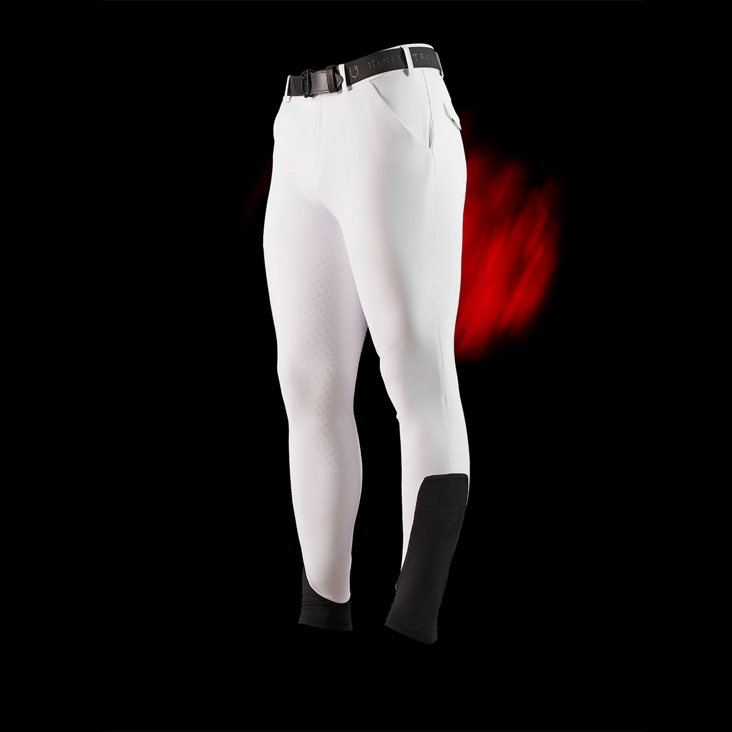Equestro Equestro Ridertechnology Men's Slim Fit Full Grip Breeches - Image 2