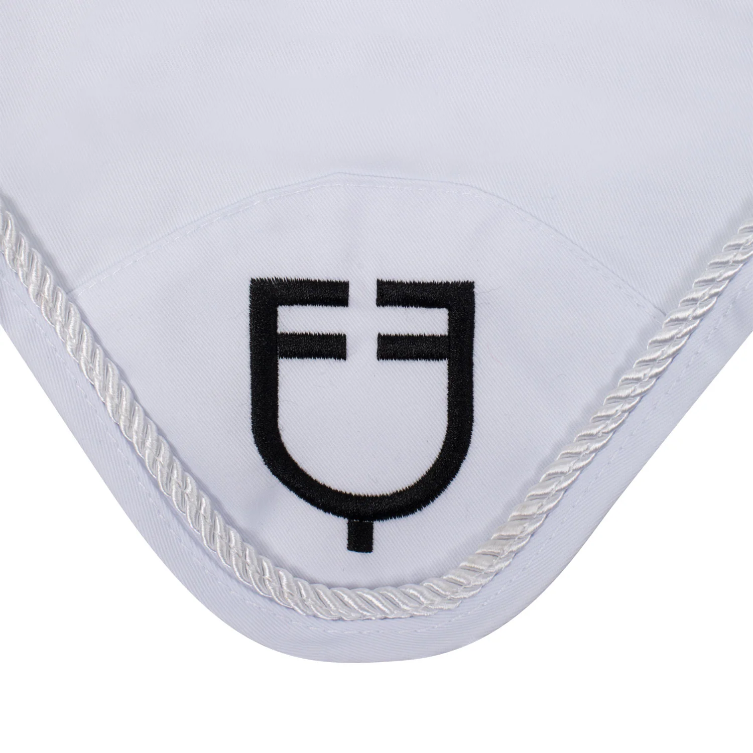 Equestro Fly Veil In Cotton With Central Logo - Image 19