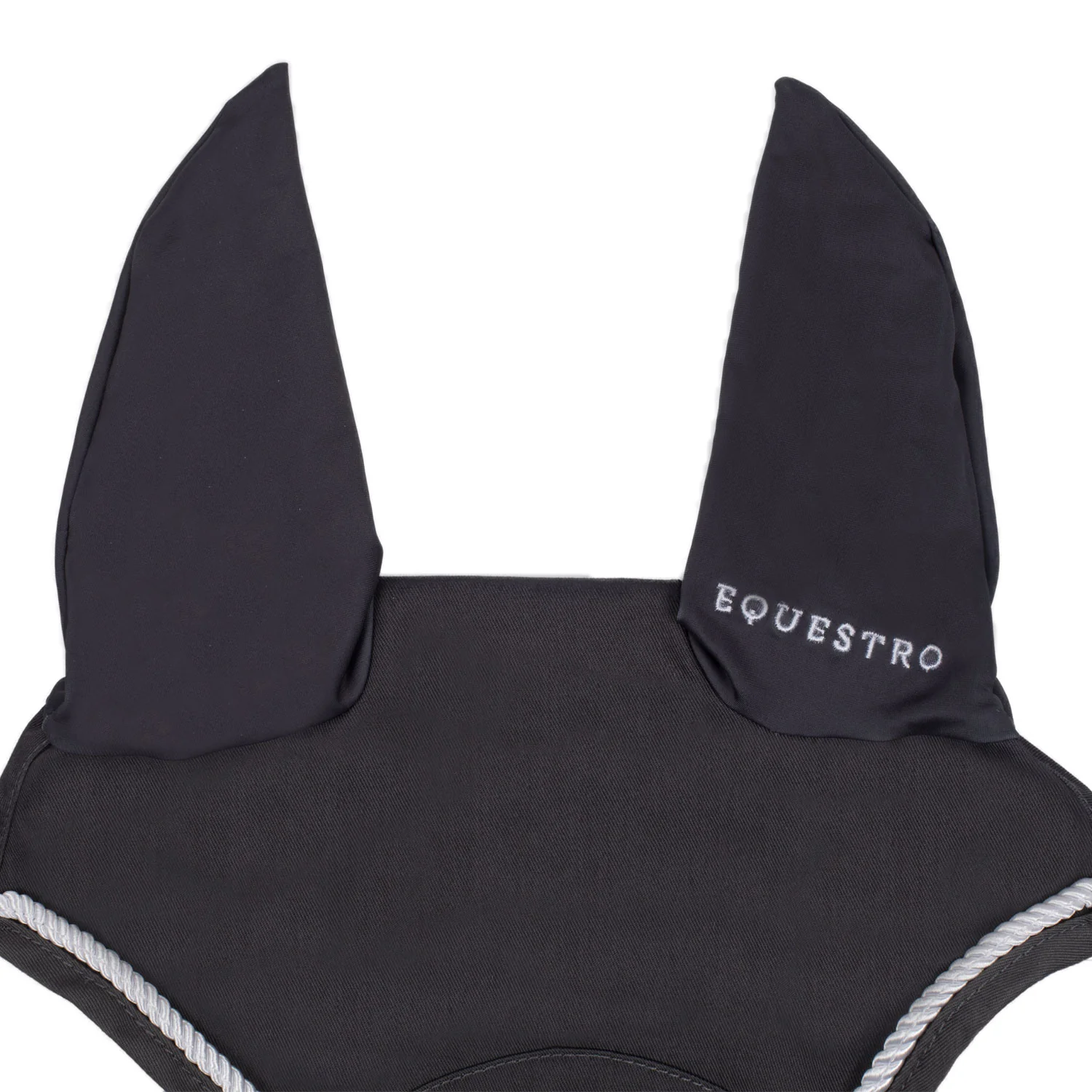 Equestro Fly Veil In Cotton With Central Logo - Image 9