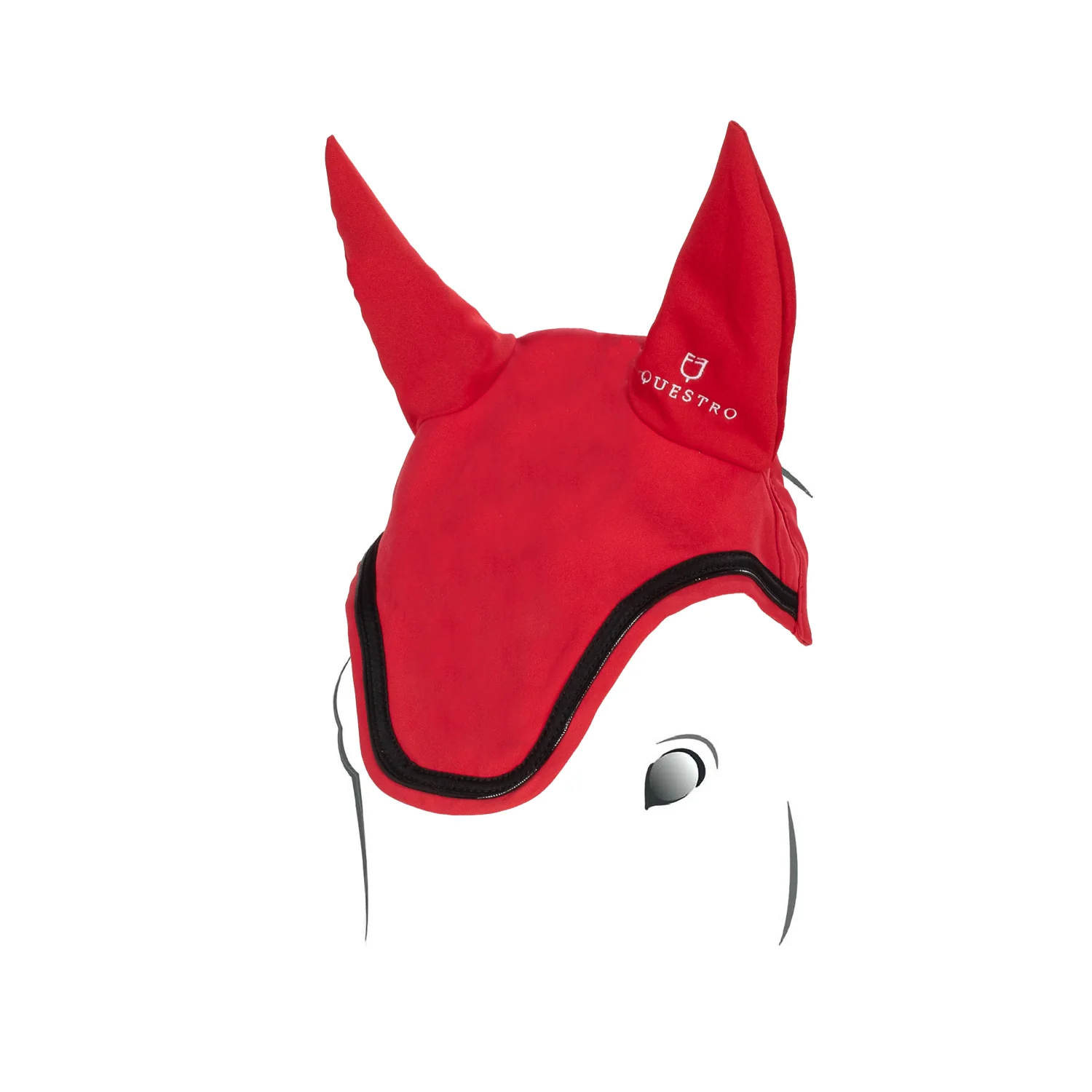 Equestro Fly Veil In Stretch Technical Fabric With Logo - Image 14