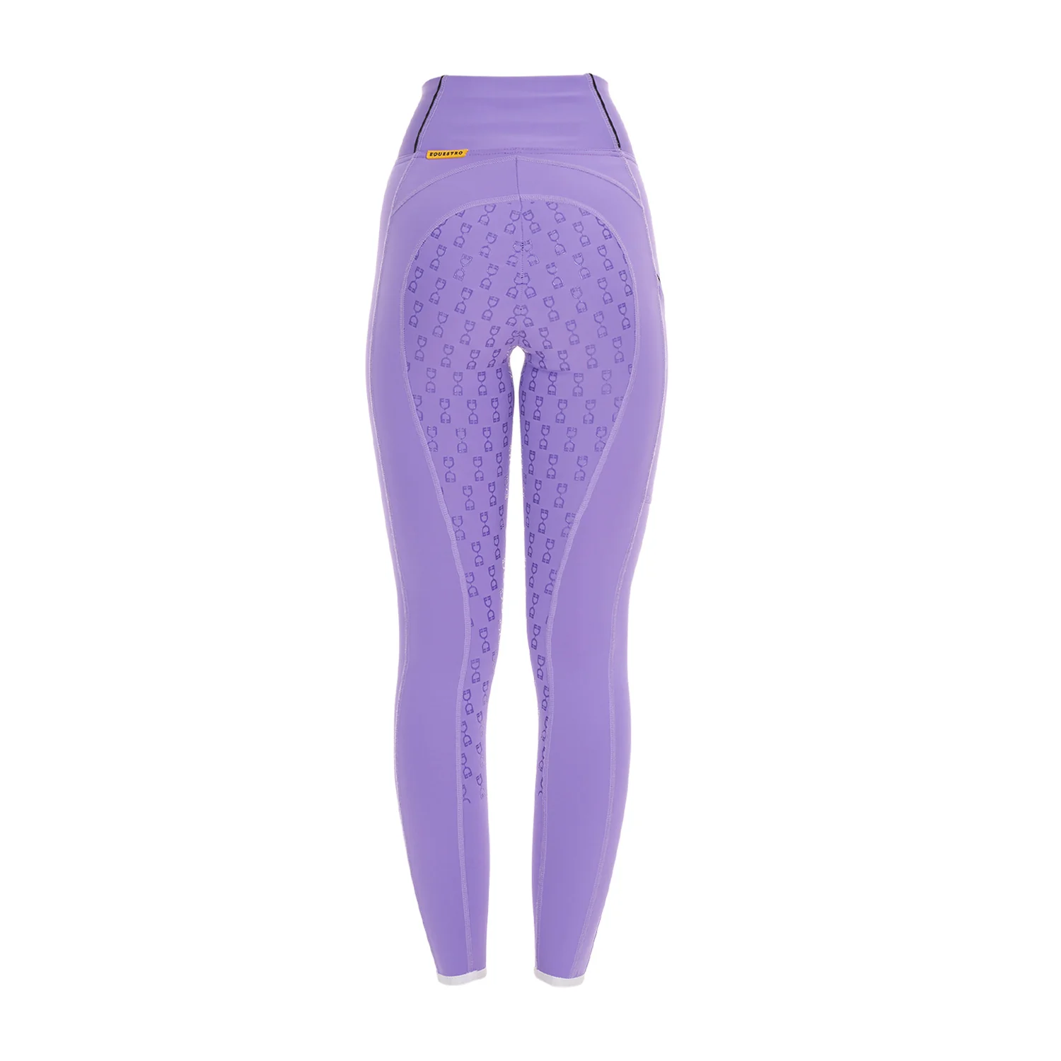 Equestro Girls' Slim Fit Grip Leggings With Logo - Image 51