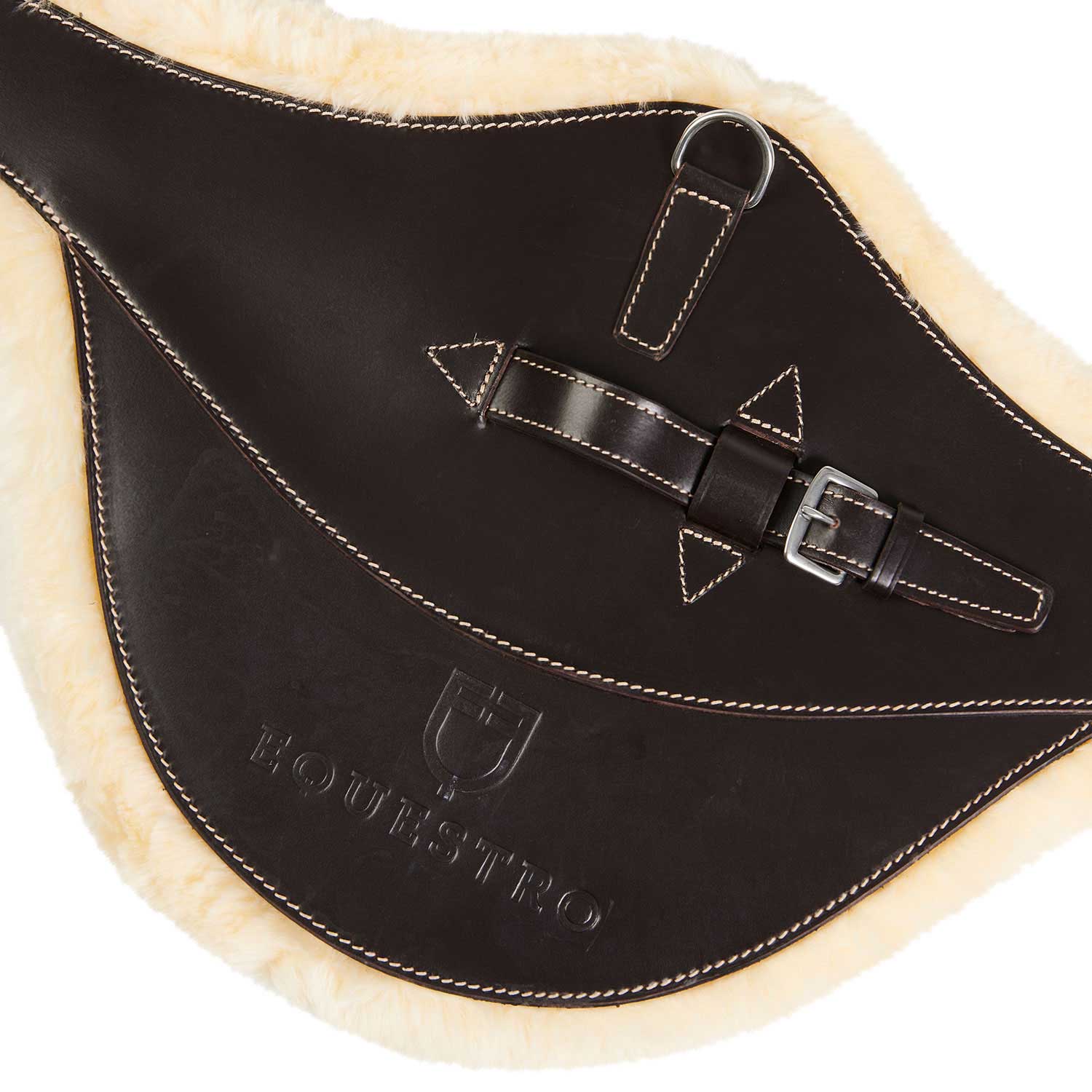 Equestro Jumping Girth With Belly Guard For English Saddle - Image 4