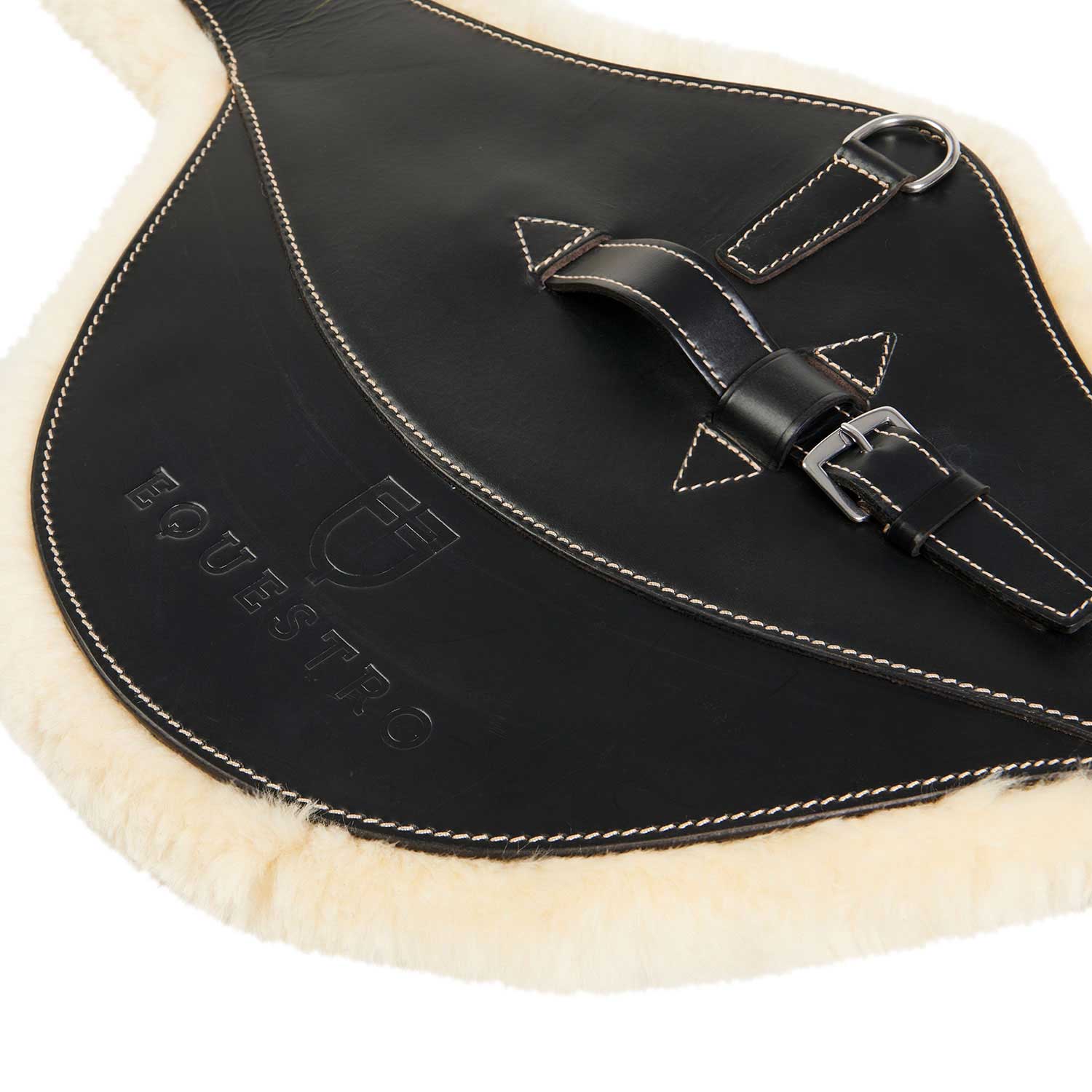 Equestro Jumping Girth With Belly Guard For English Saddle - Image 9