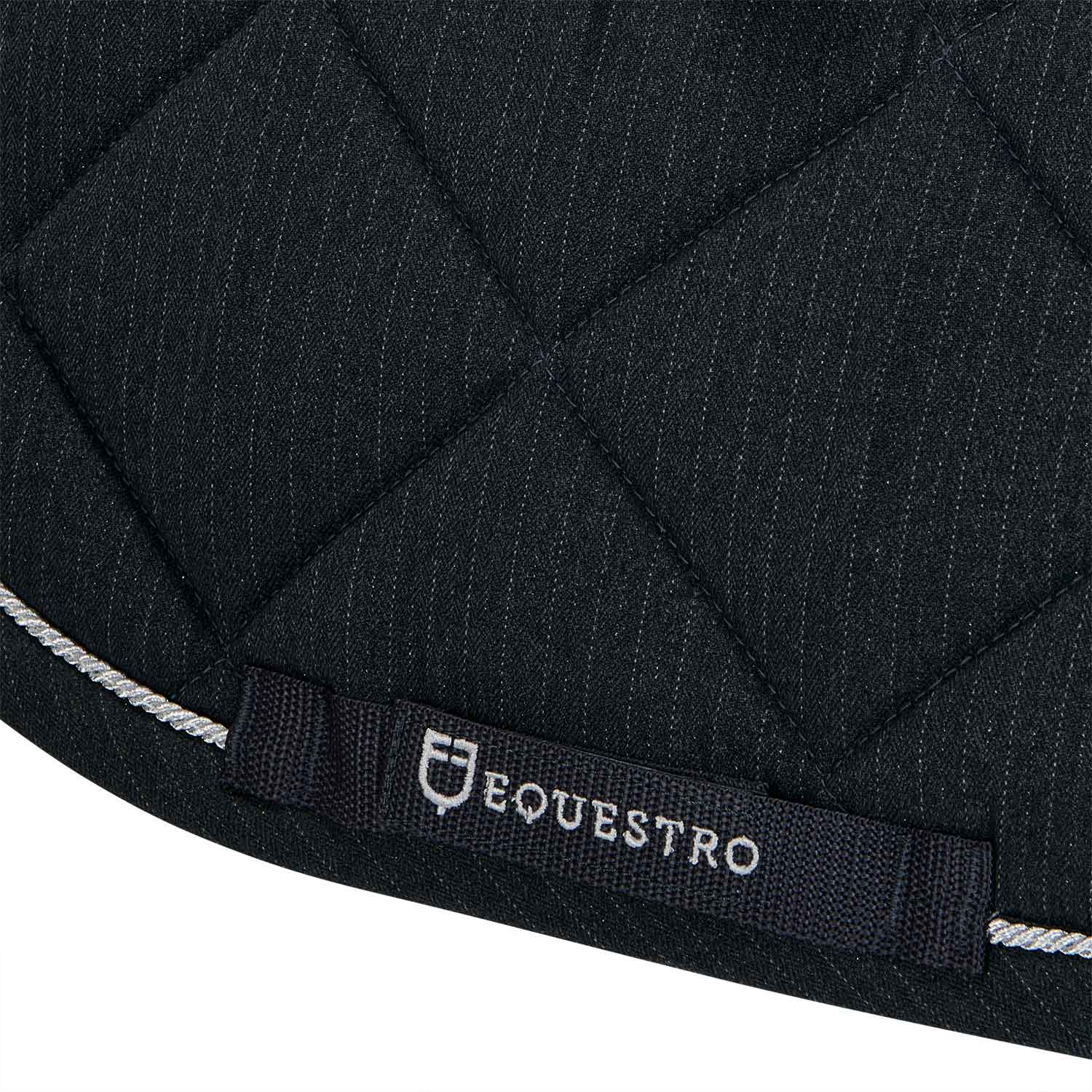 Equestro Jumping Saddle Pad In Cotton With Trimmings - Image 15