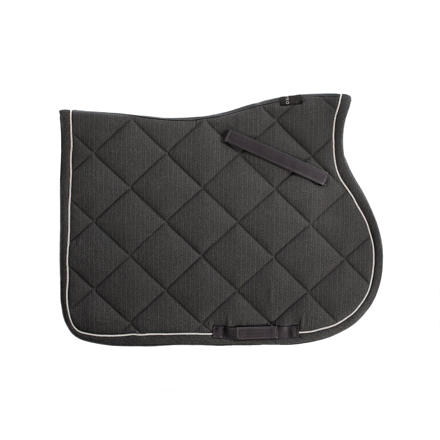 Equestro Jumping Saddle Pad In Cotton With Trimmings With Logo - Image 18