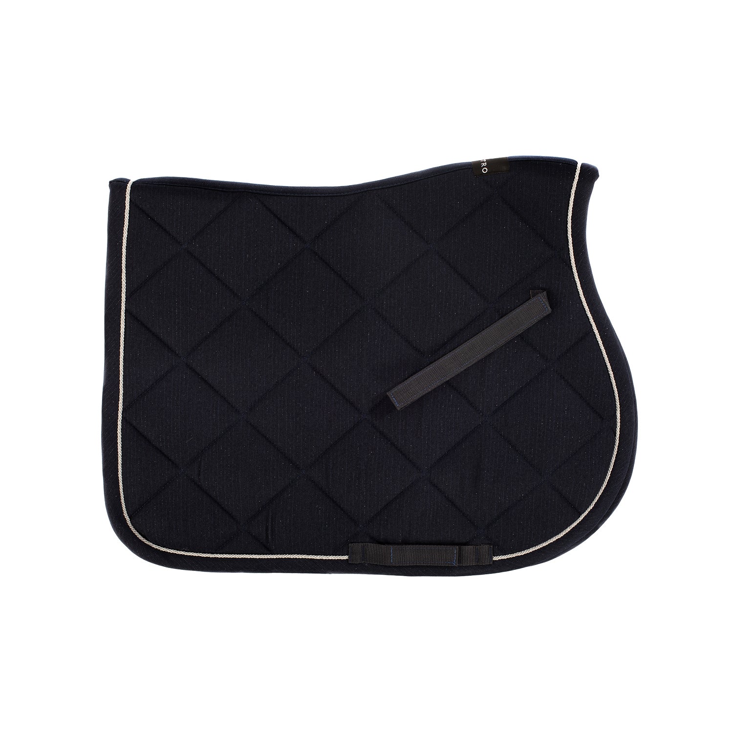 Equestro Jumping Saddle Pad In Cotton With Trimmings With Logo - Image 23