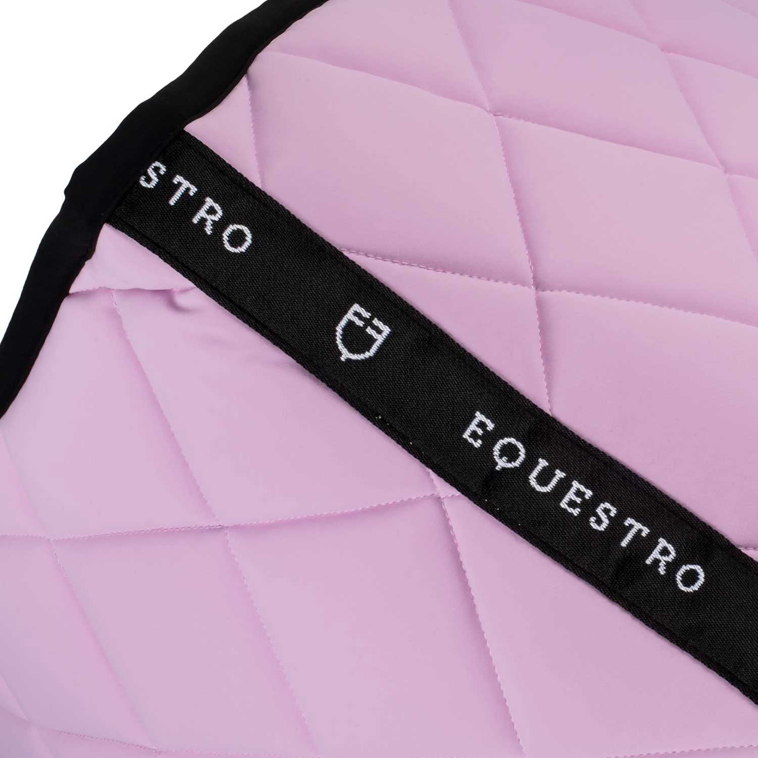 Equestro Jumping Saddle Pad With Embroidered Logo Black Line Edition - Image 23