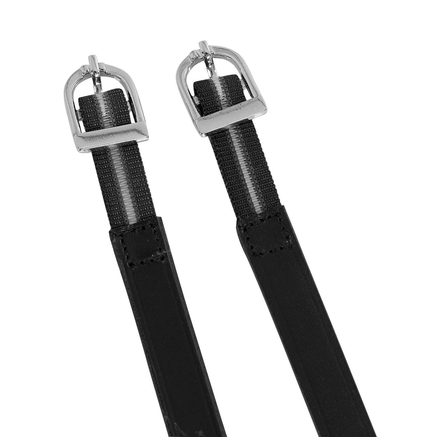 Equestro Laces For Spurs In Leather And Elastic Insert - Image 3