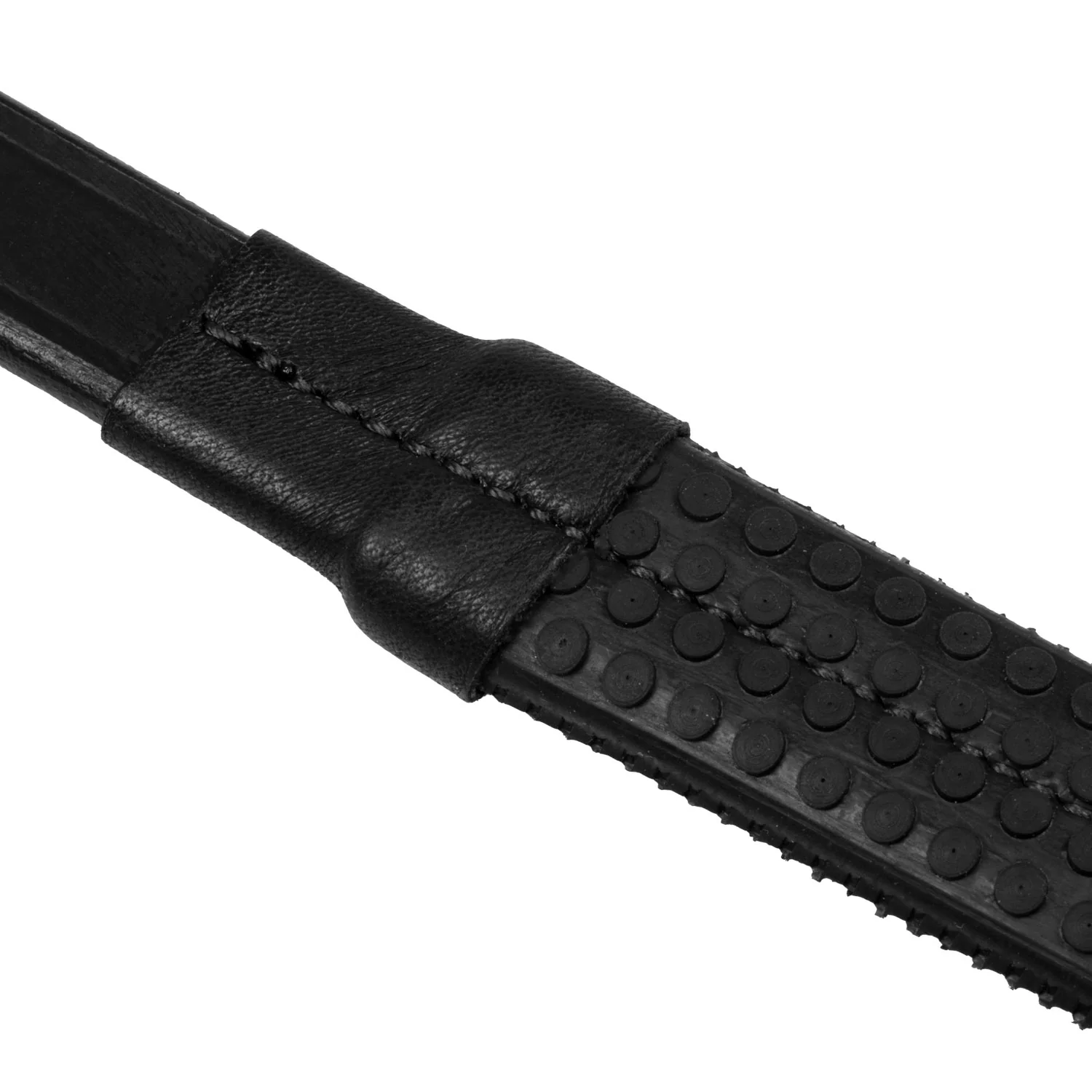 Equestro Leather And Rubber Reins - Image 5