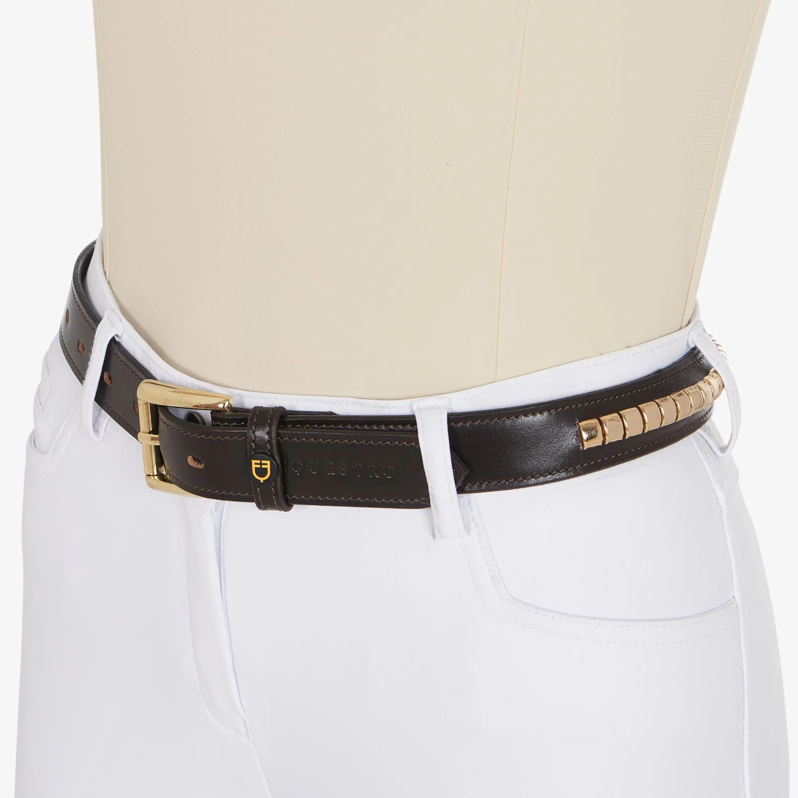 Equestro Leather Belt With Silver Clincher - Image 11