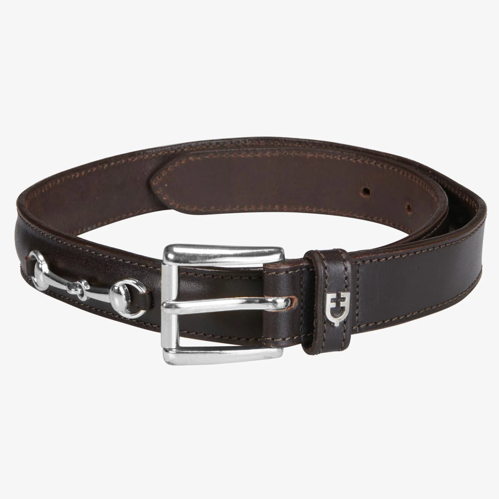 Equestro Leather Belt With Snaffle Bits - Image 13