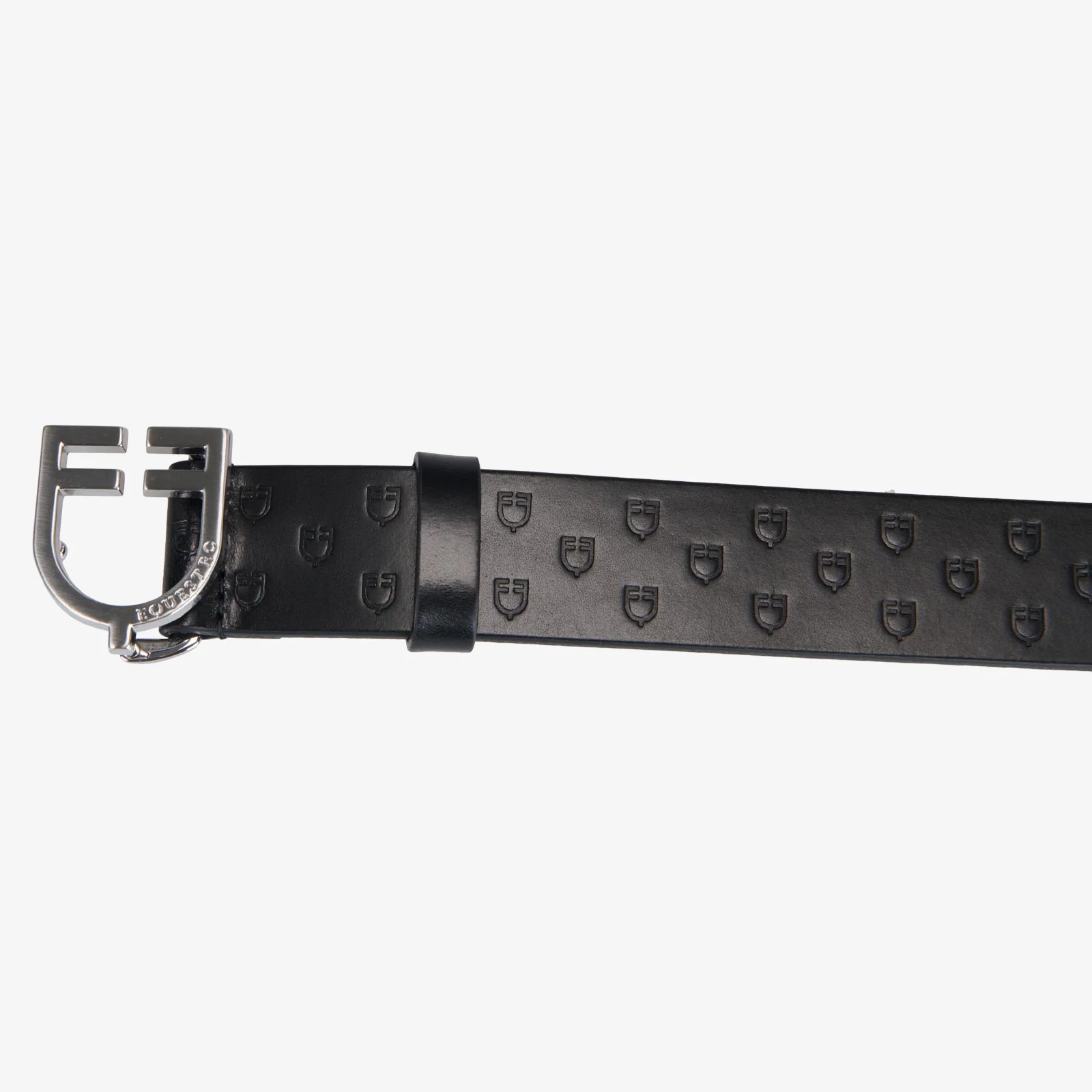 Equestro Leather Logo Belt With Logoed Buckle - Image 15