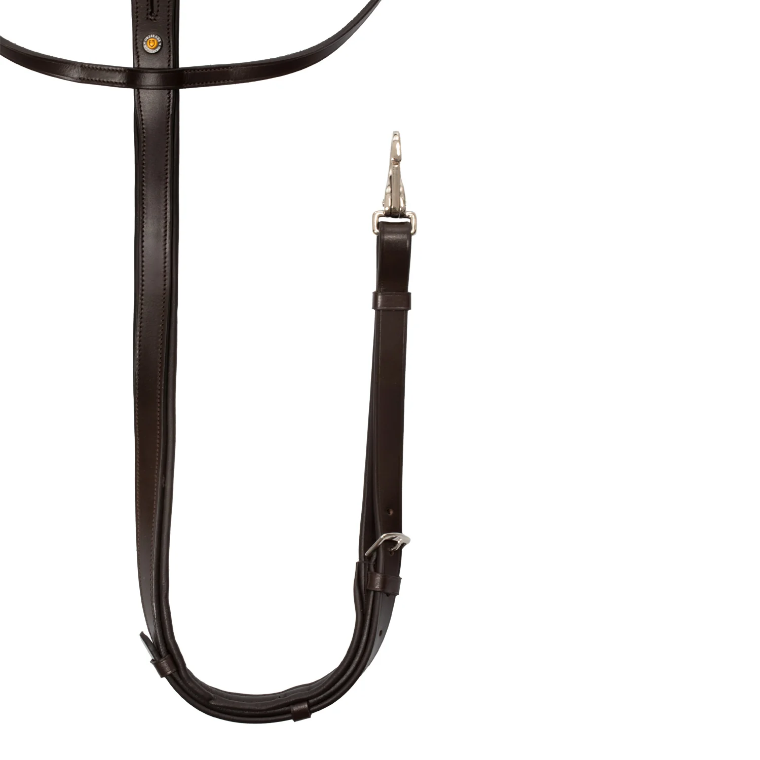 Equestro Martingale Leather Silver Seams - Image 10
