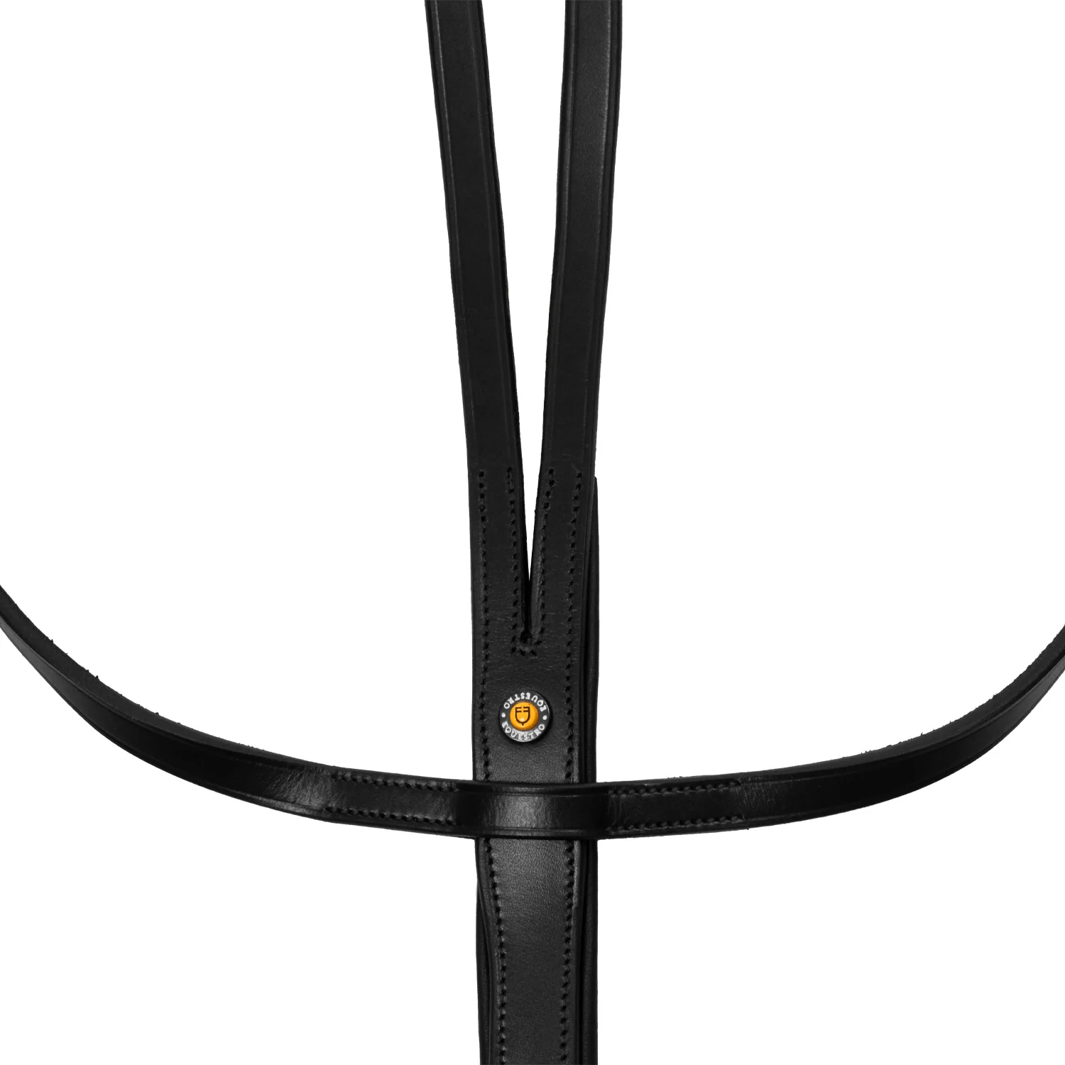 Equestro Martingale Leather Silver Seams - Image 2