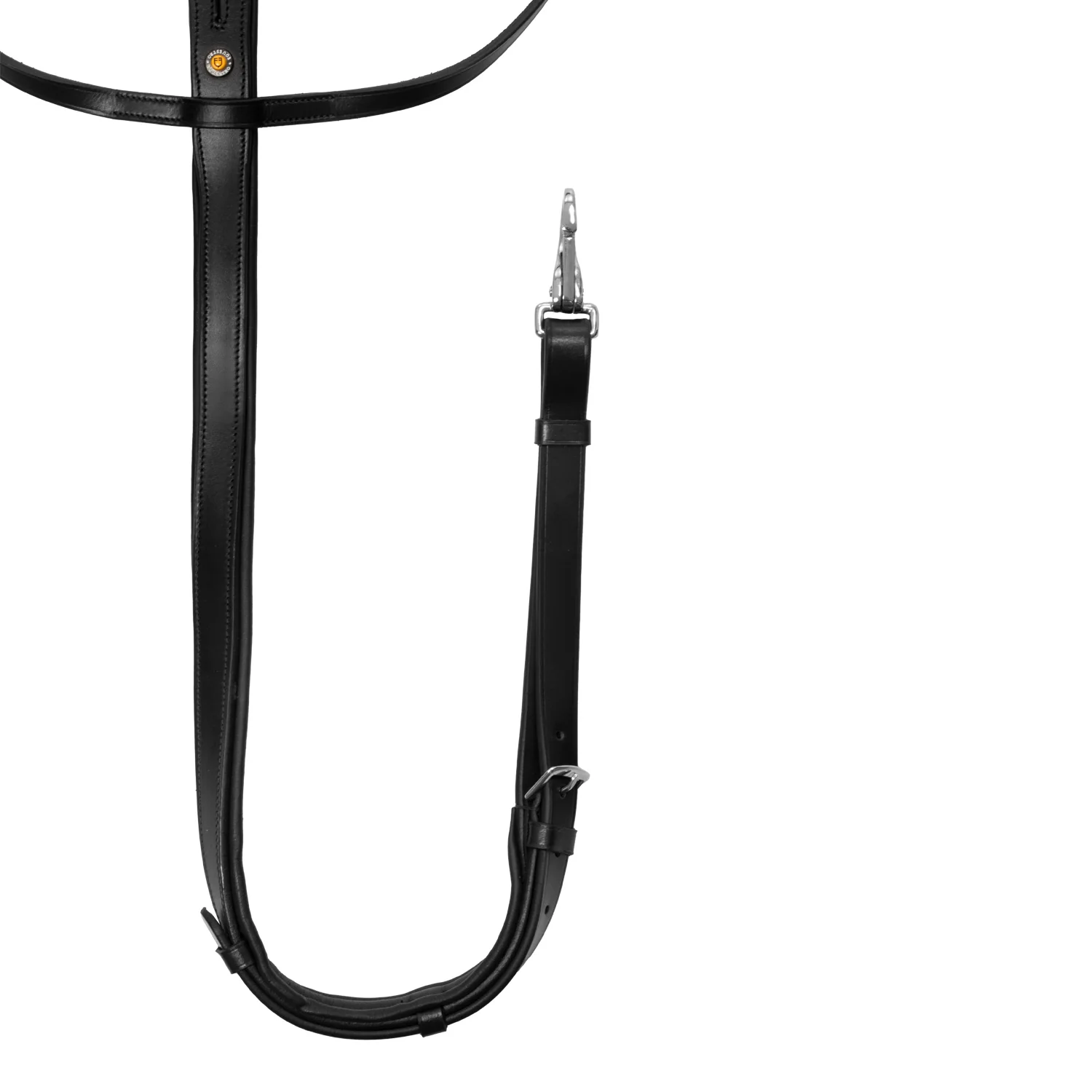 Equestro Martingale Leather Silver Seams - Image 5
