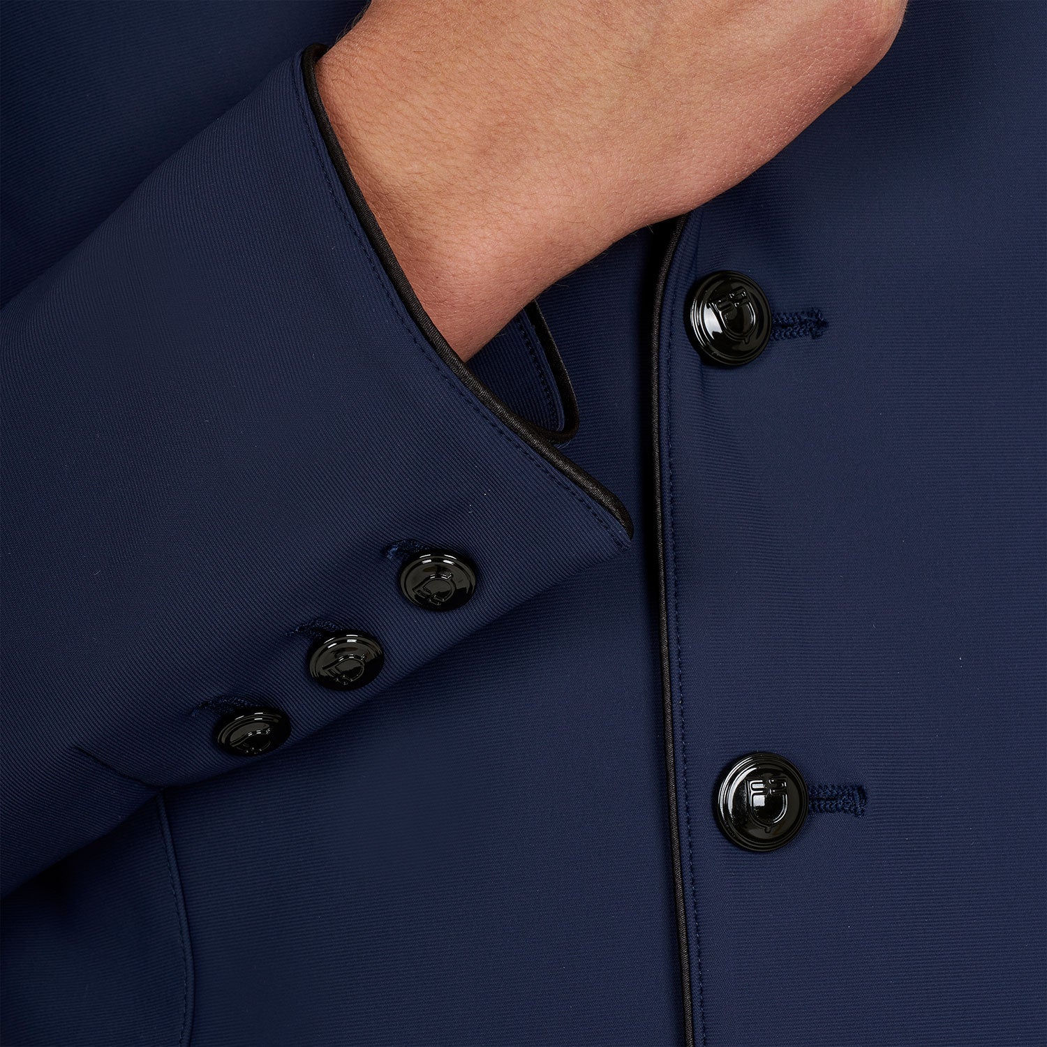 Equestro Men's Competition Jacket With Three Buttons - Image 8