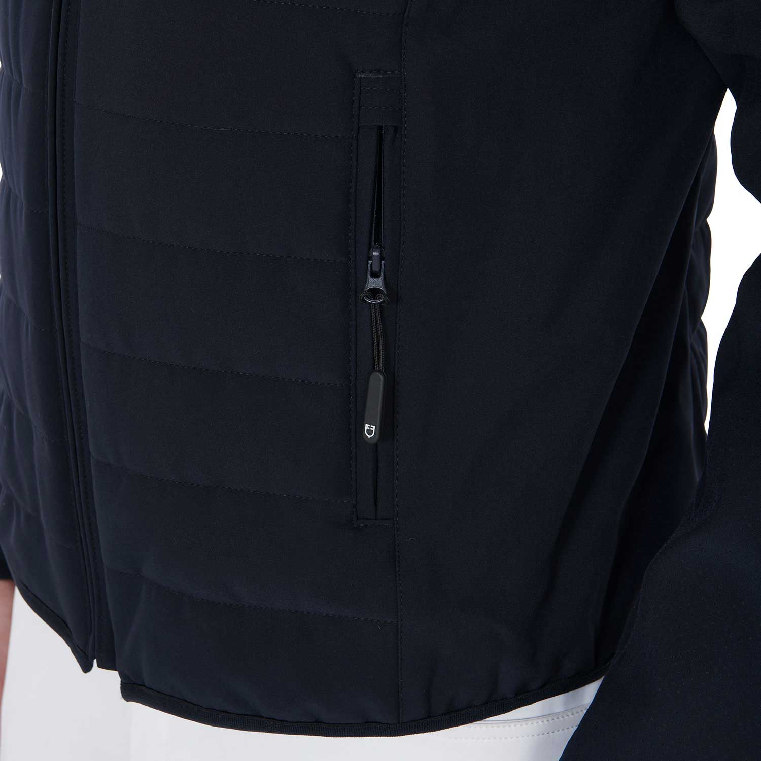 Equestro Men's Jacket In Perforated Technical Fabric - Image 5
