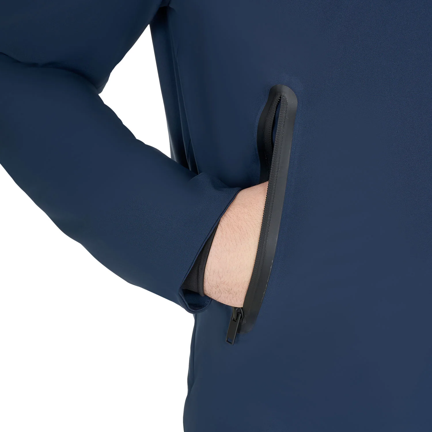 Equestro Men's Waterproof And Windproof Jacket In Nylon - Image 6