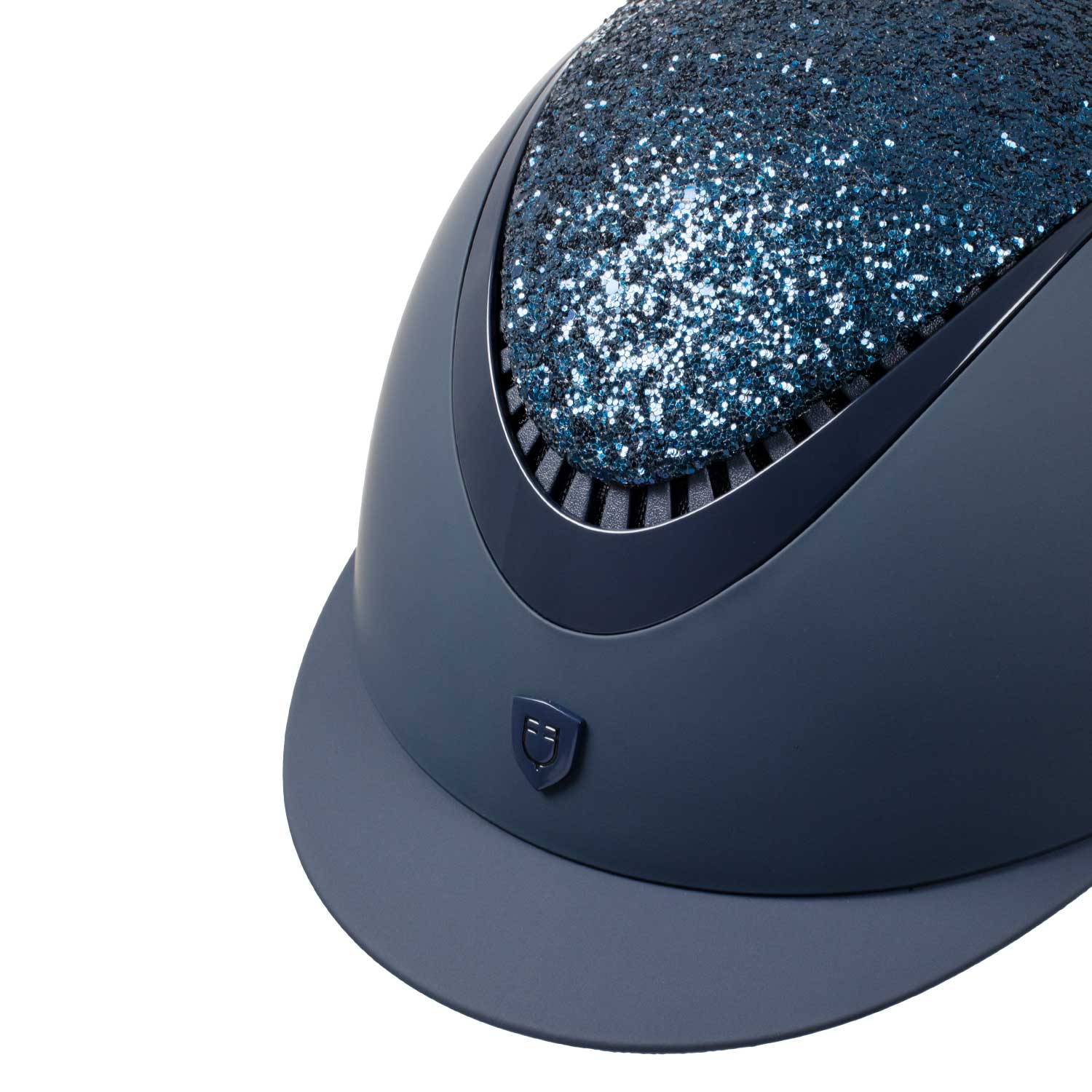 Equestro Narrow Visor Helmet With Rhinestones En 1384-2023 Homologation - Image 11