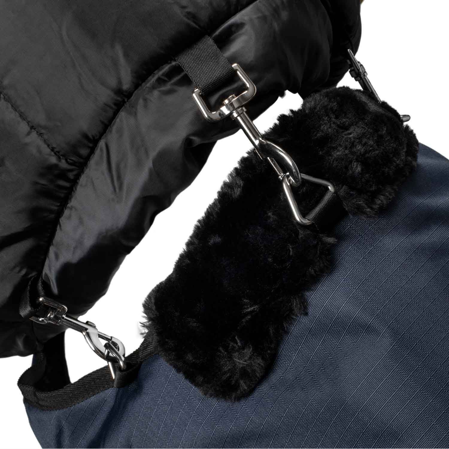 Equestro Paddock Neck Cover In Rip-Stop Fabric - Image 4