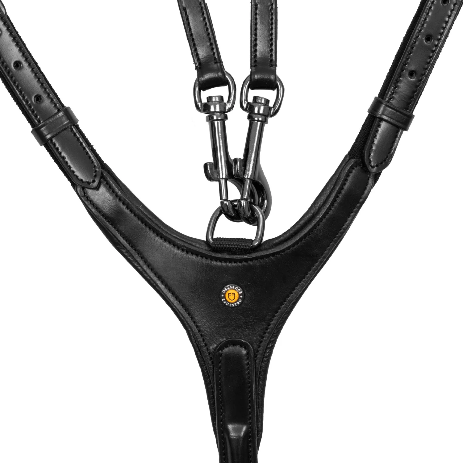 Equestro Removable Martingale Leather Pectoral - Image 2
