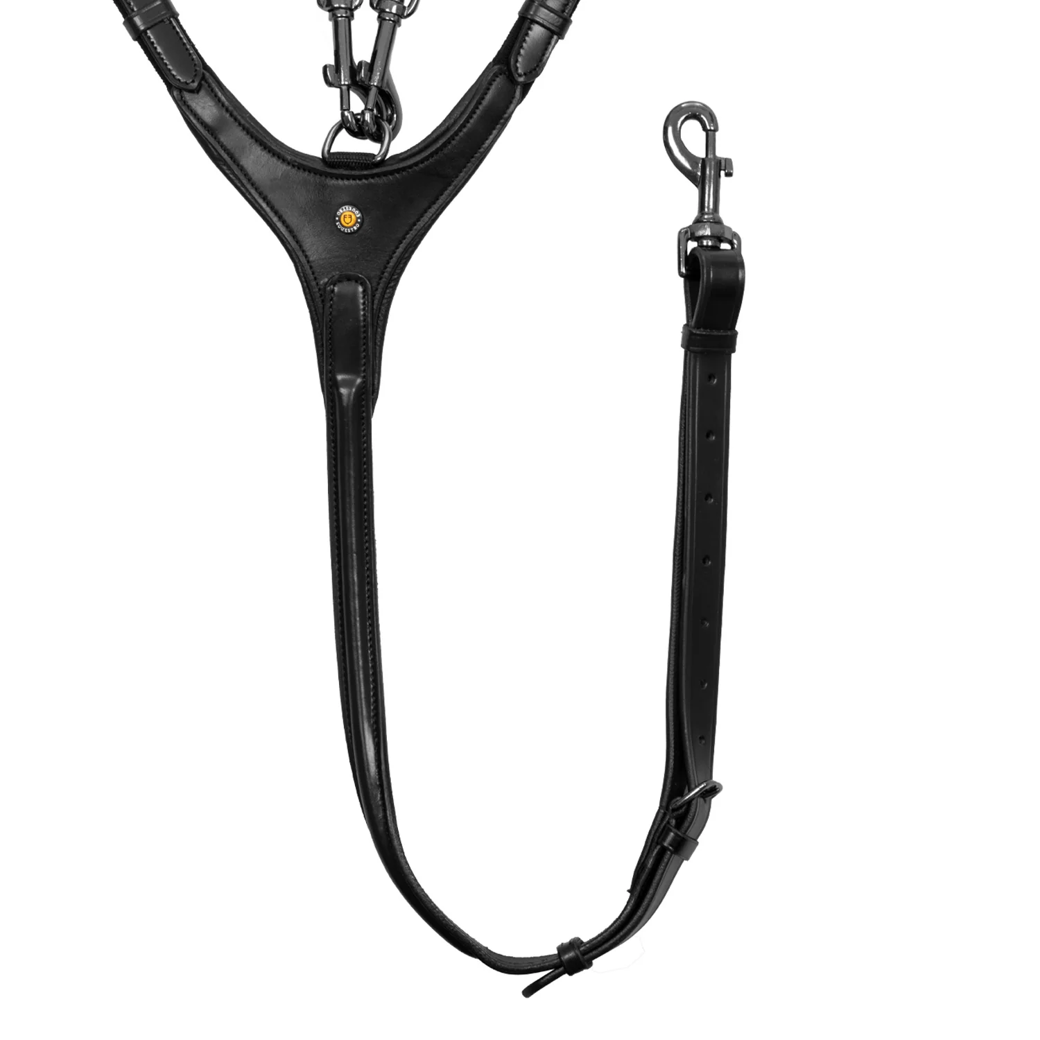 Equestro Removable Martingale Leather Pectoral - Image 7