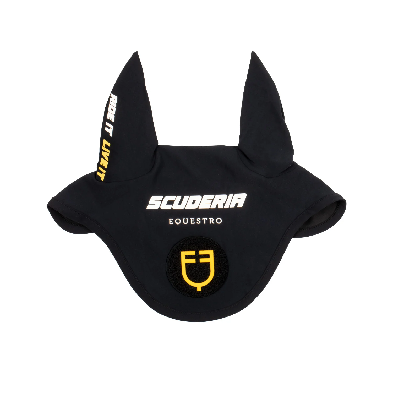 Equestro Scuderia Equestro Fly Veil Technical Fabric And Velcro Patch
